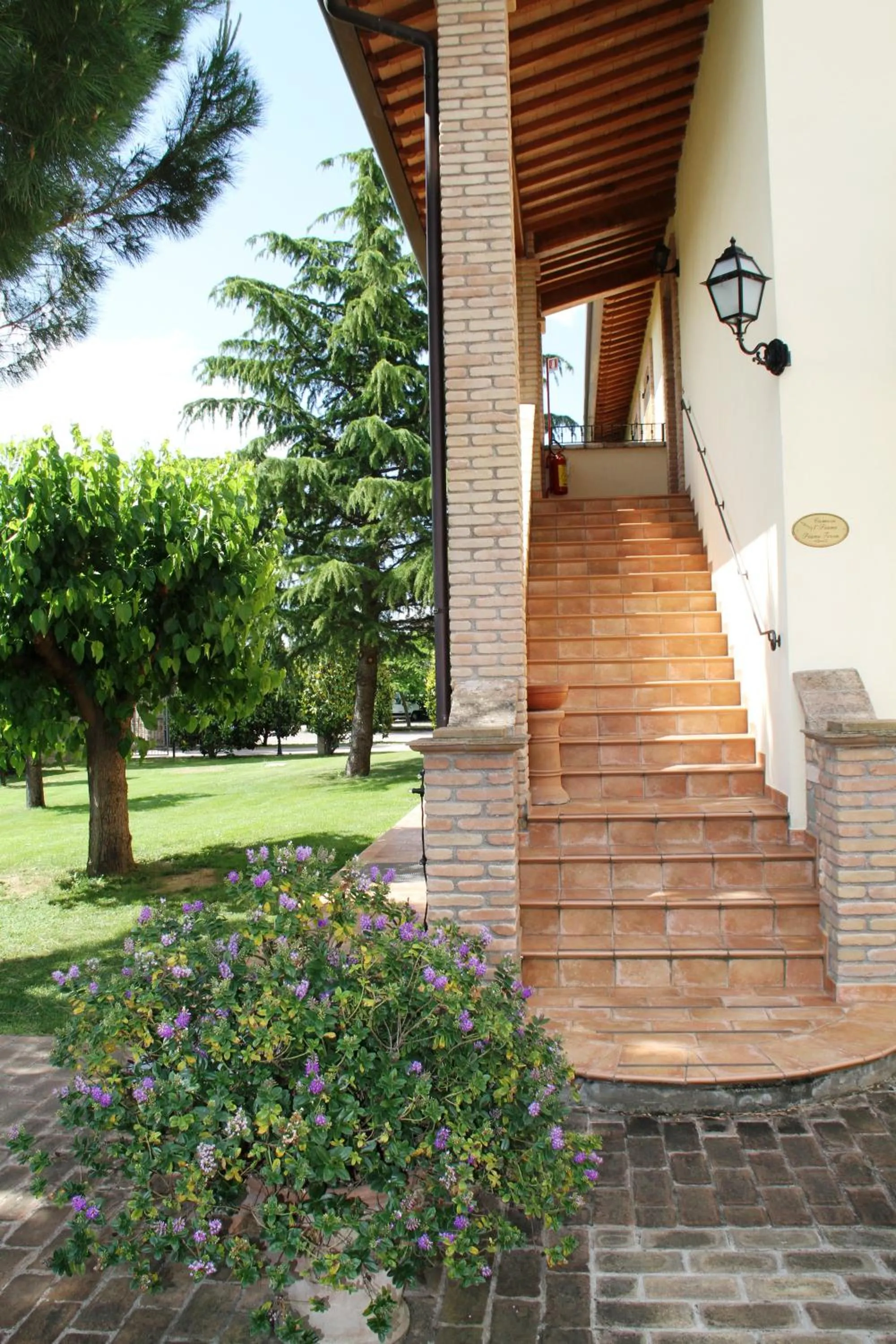 Garden in Relais Madonna di Campagna