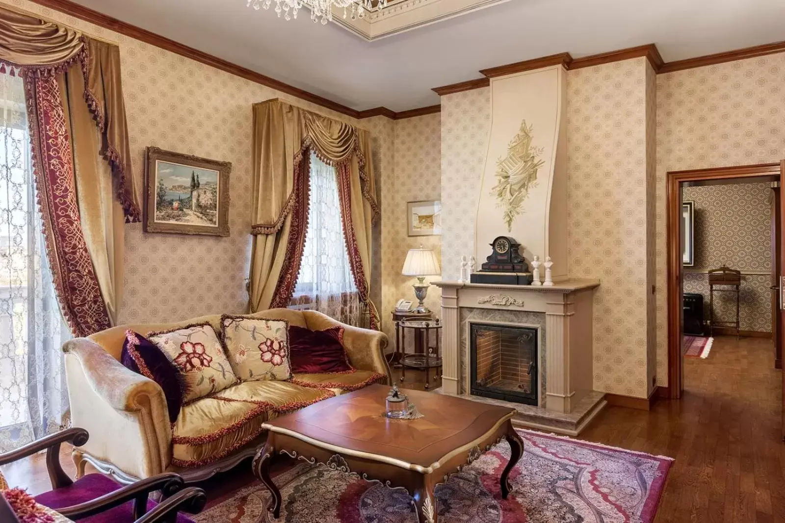 Living room, Seating Area in Suter Palace Heritage Boutique Hotel