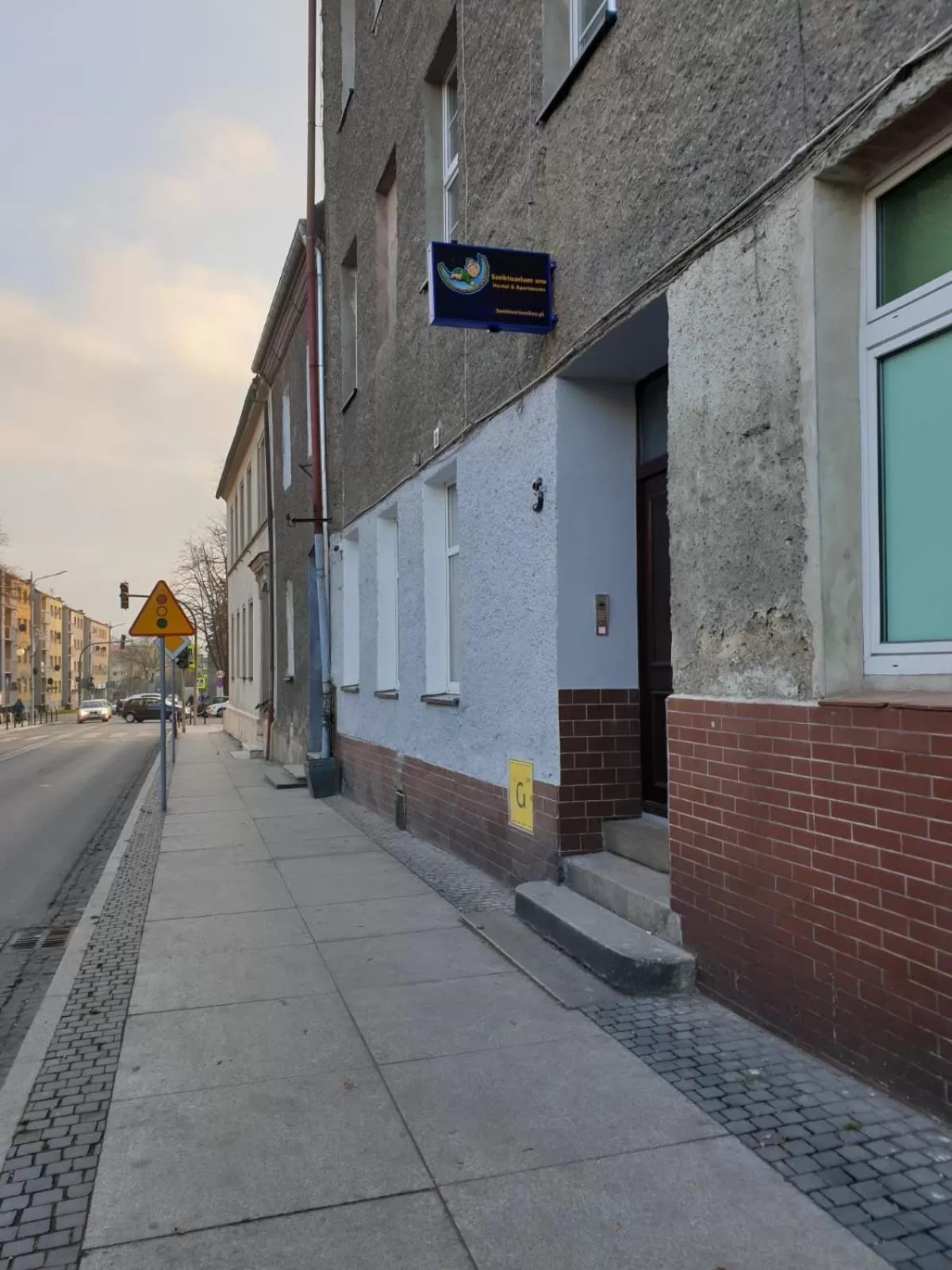 Facade/entrance in Sanktuarium Snu Apartments