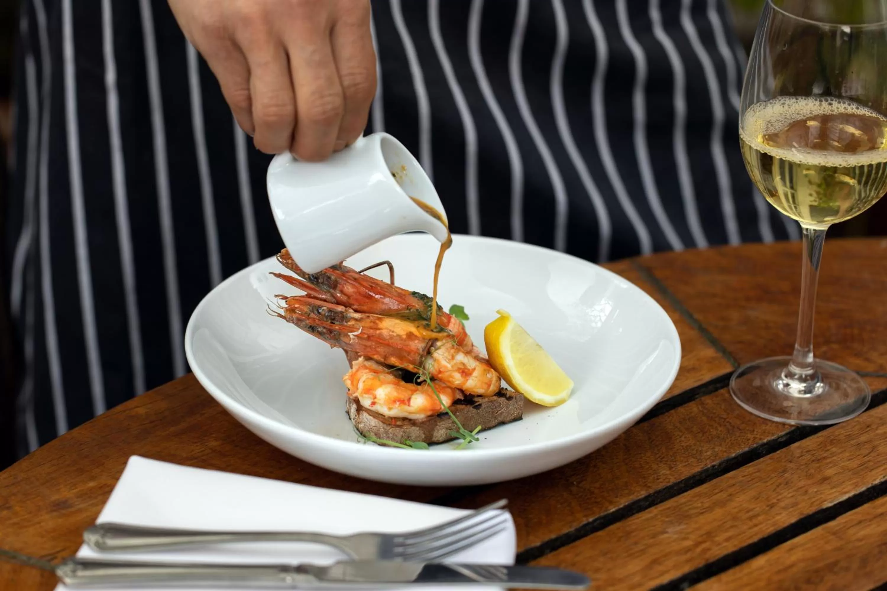 Food in The Griffin Inn