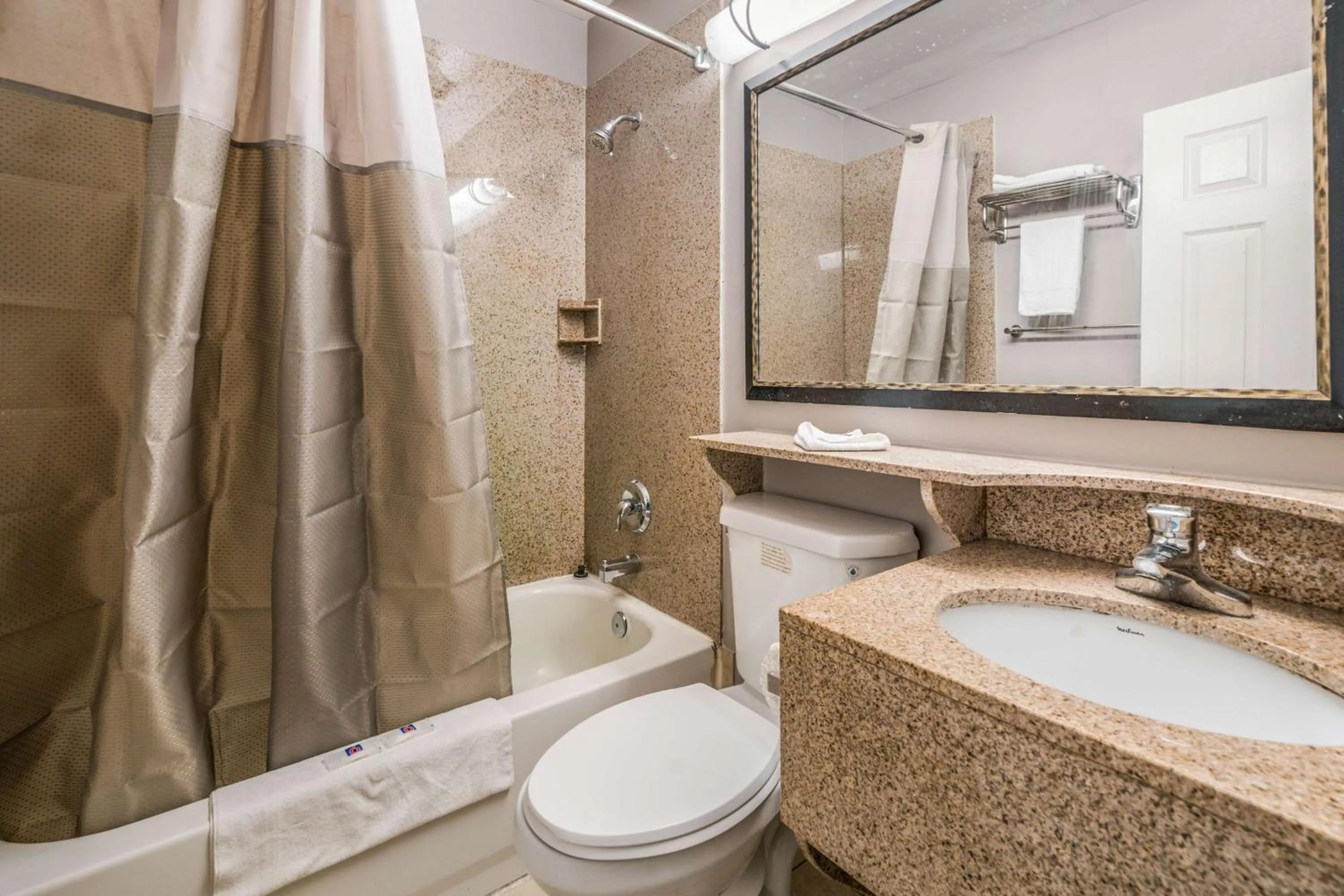 Bathroom in Motel 6-Toms River, NJ