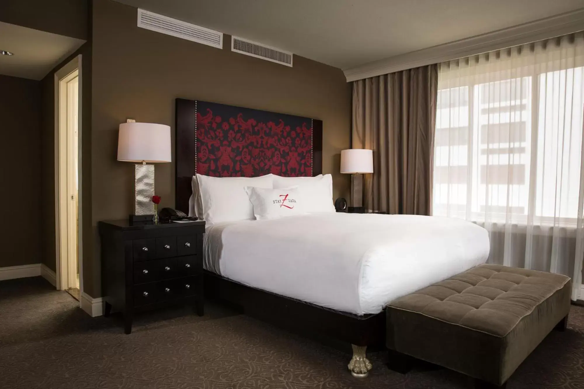 Bedroom, Bed in Hotel Zaza Houston