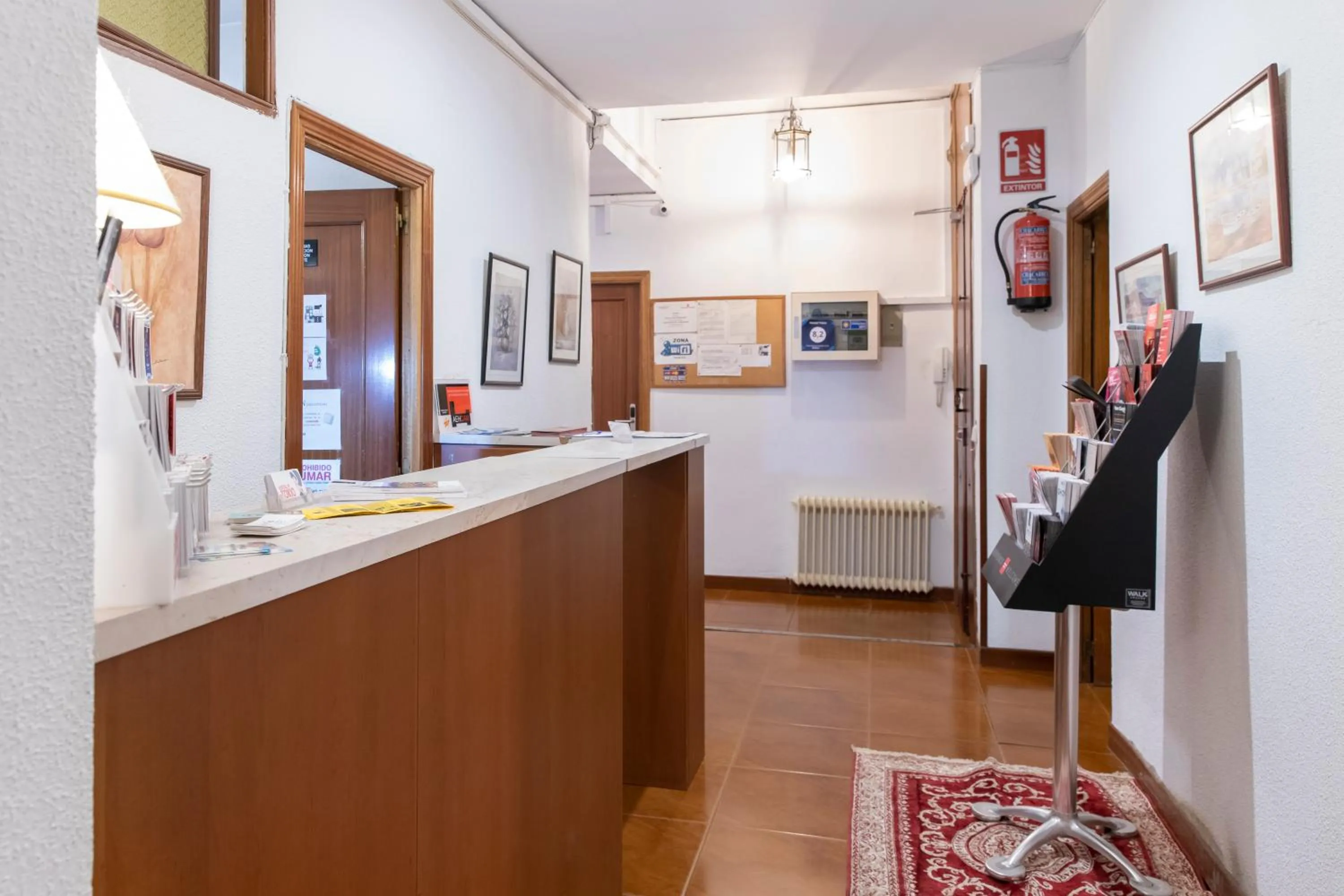 Lobby or reception in Hostal Tokio