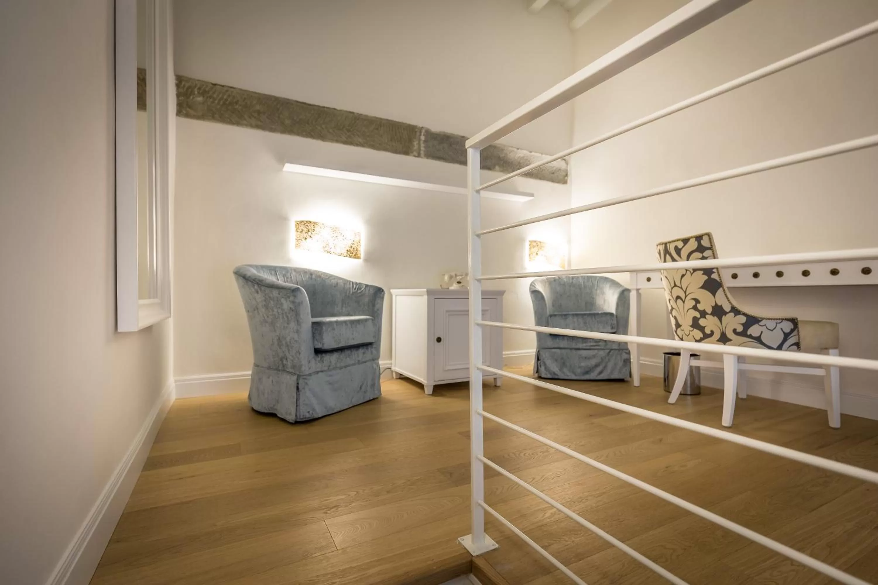 Living room, Bed in Residenza Alessandra