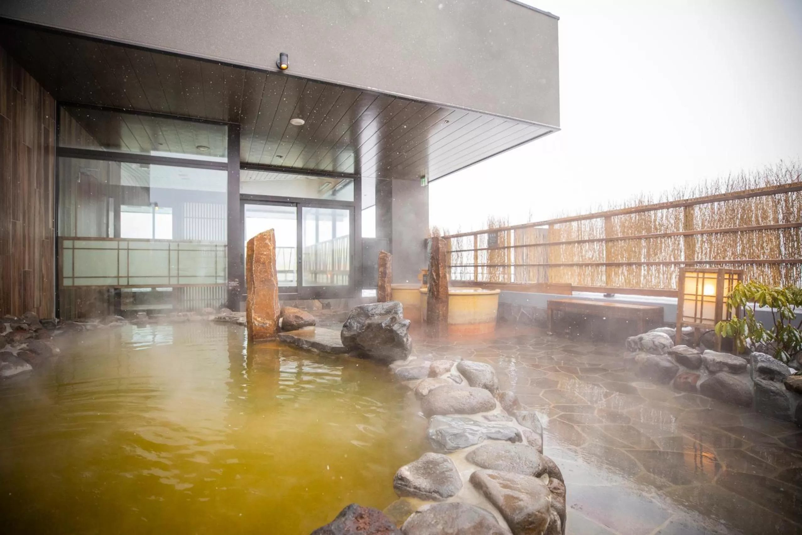 Hot Spring Bath in La Vista Furano Hills Natural Hot Spring