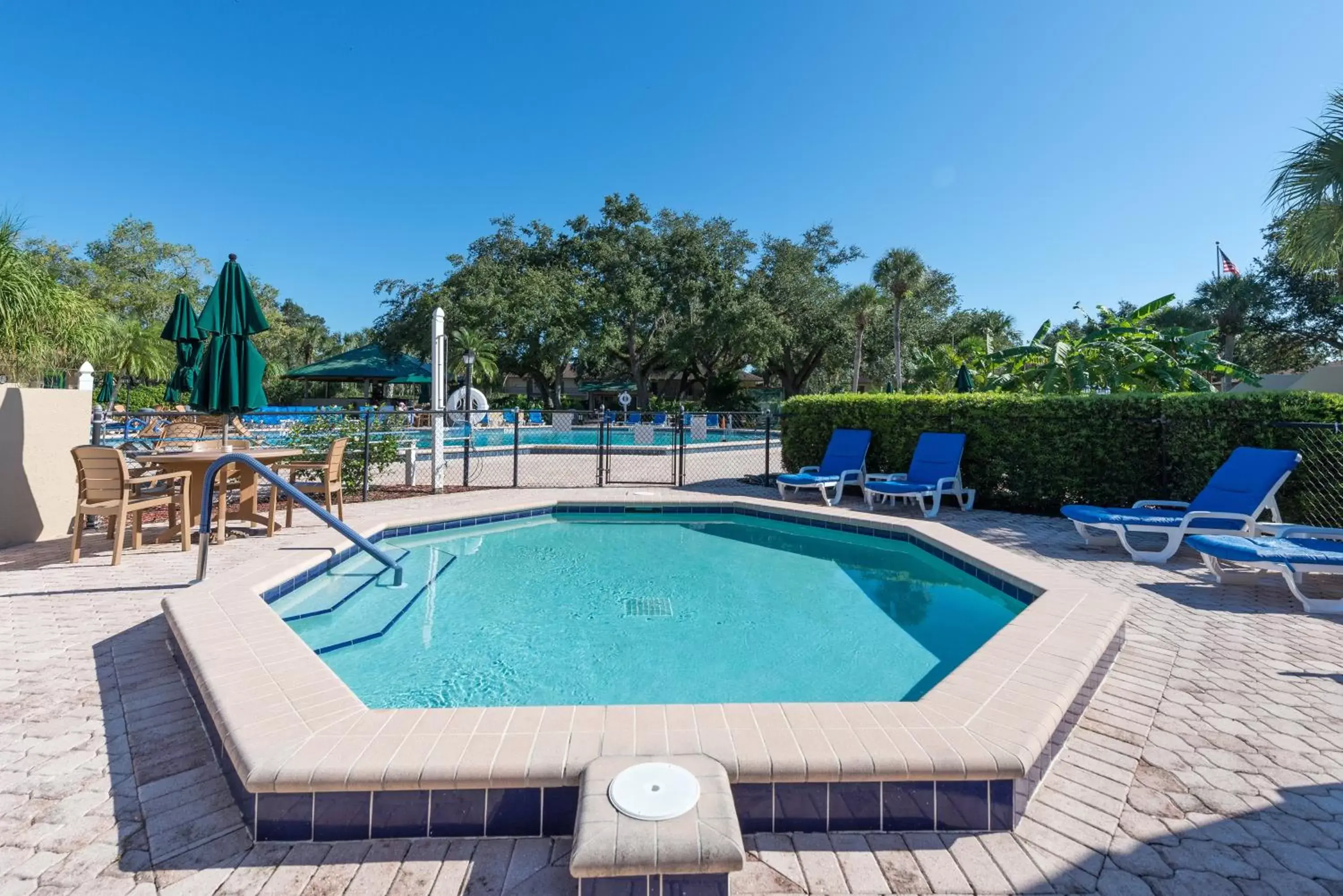 Hot Tub, Swimming Pool in Lehigh Resort Club, a VRI resort