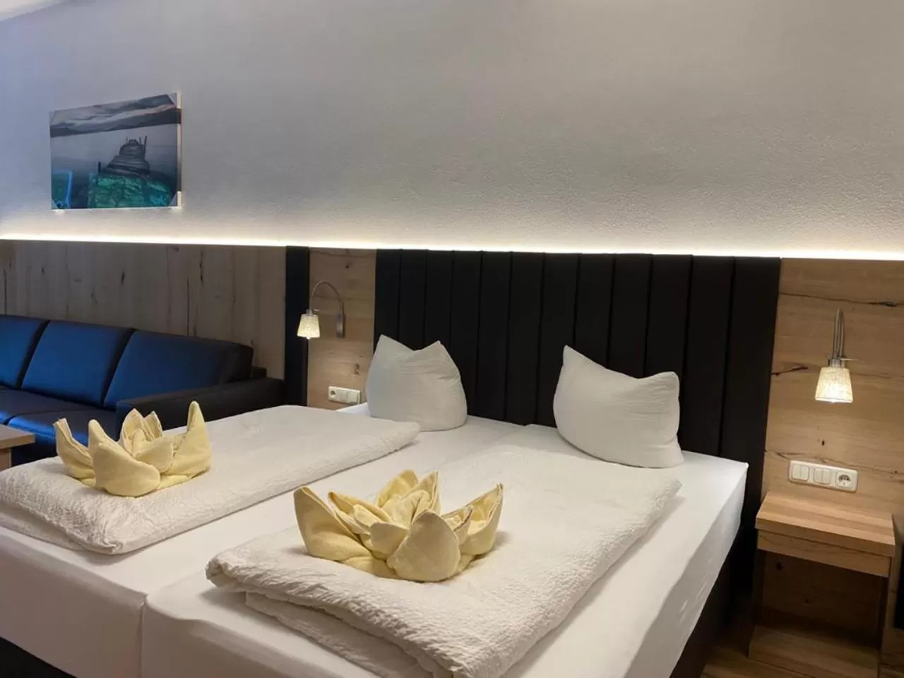 Bed in Appartementhaus Dachsteinblick