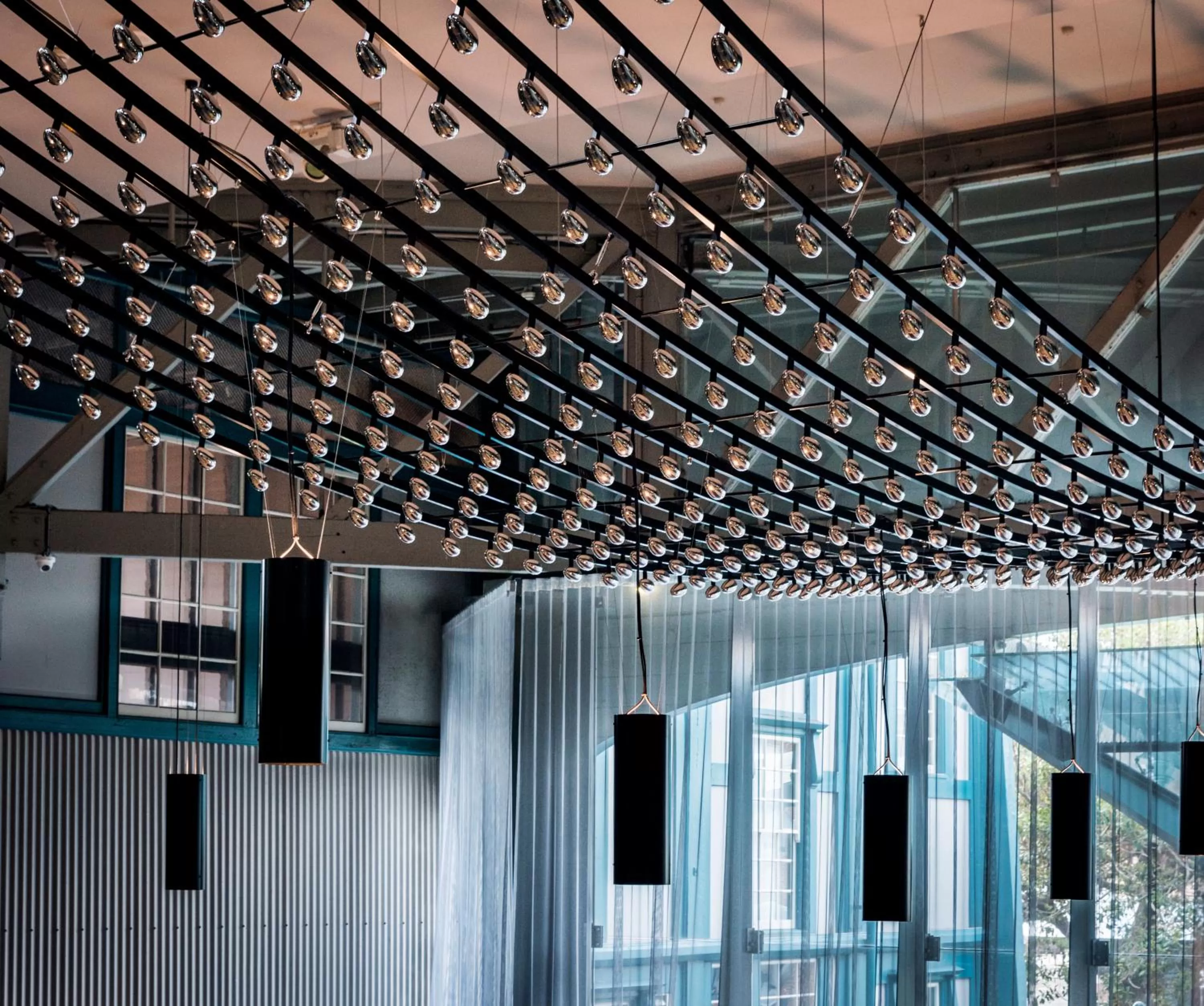 Decorative detail in Ovolo Sydney Woolloomooloo, a Wyndham Hotel