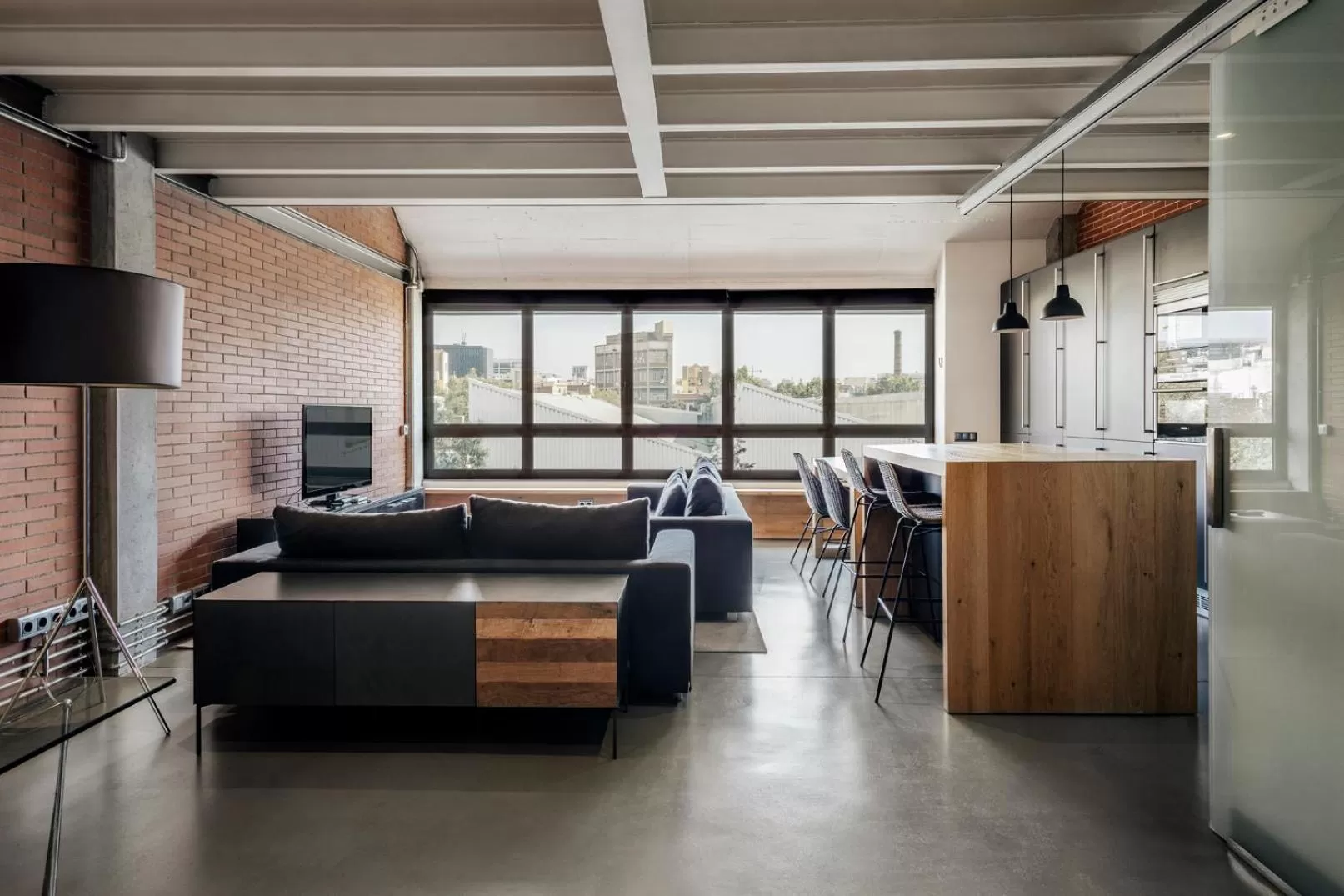 Living room in Barcelona Apartment Republica