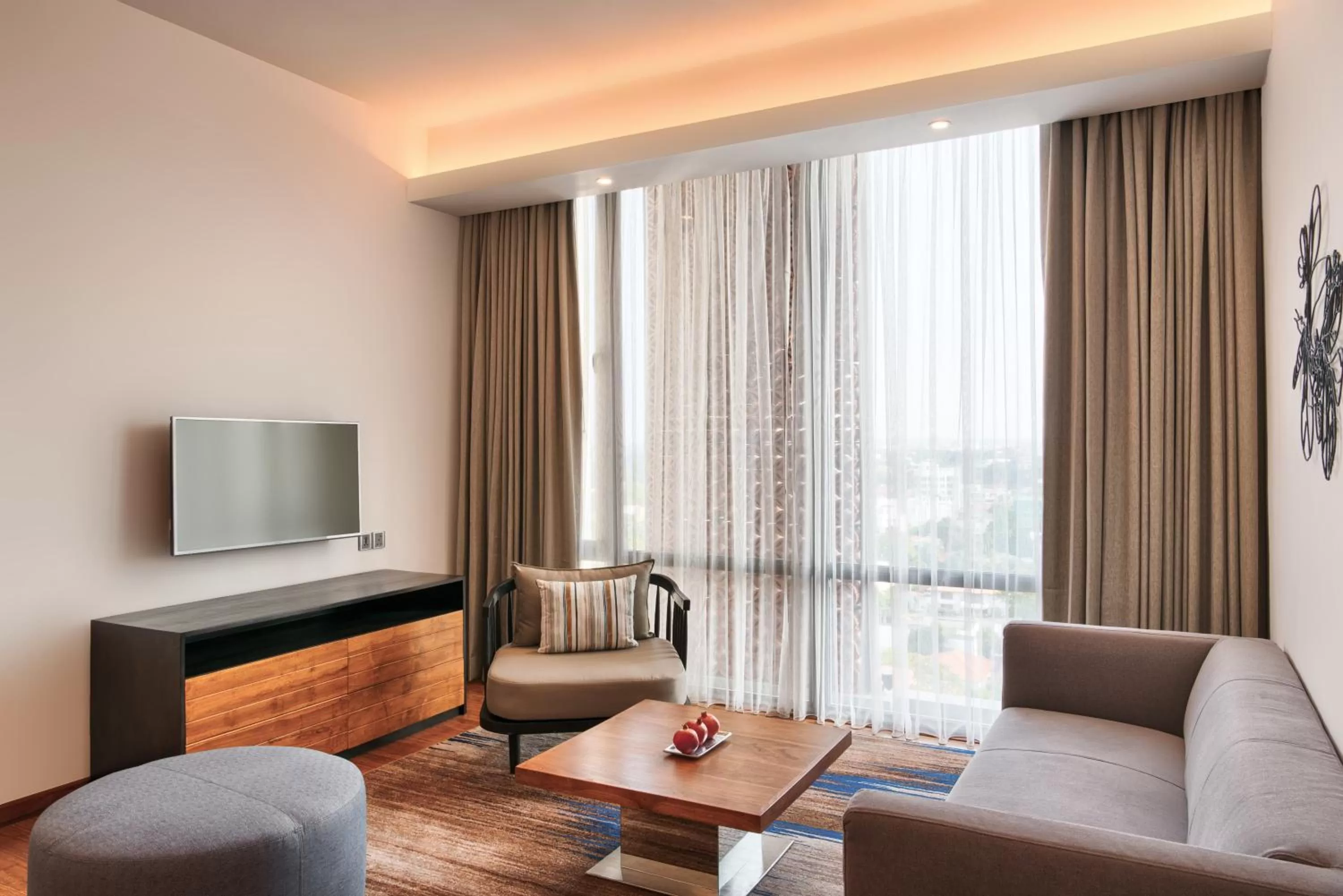 Living room in Jetwing Colombo Seven