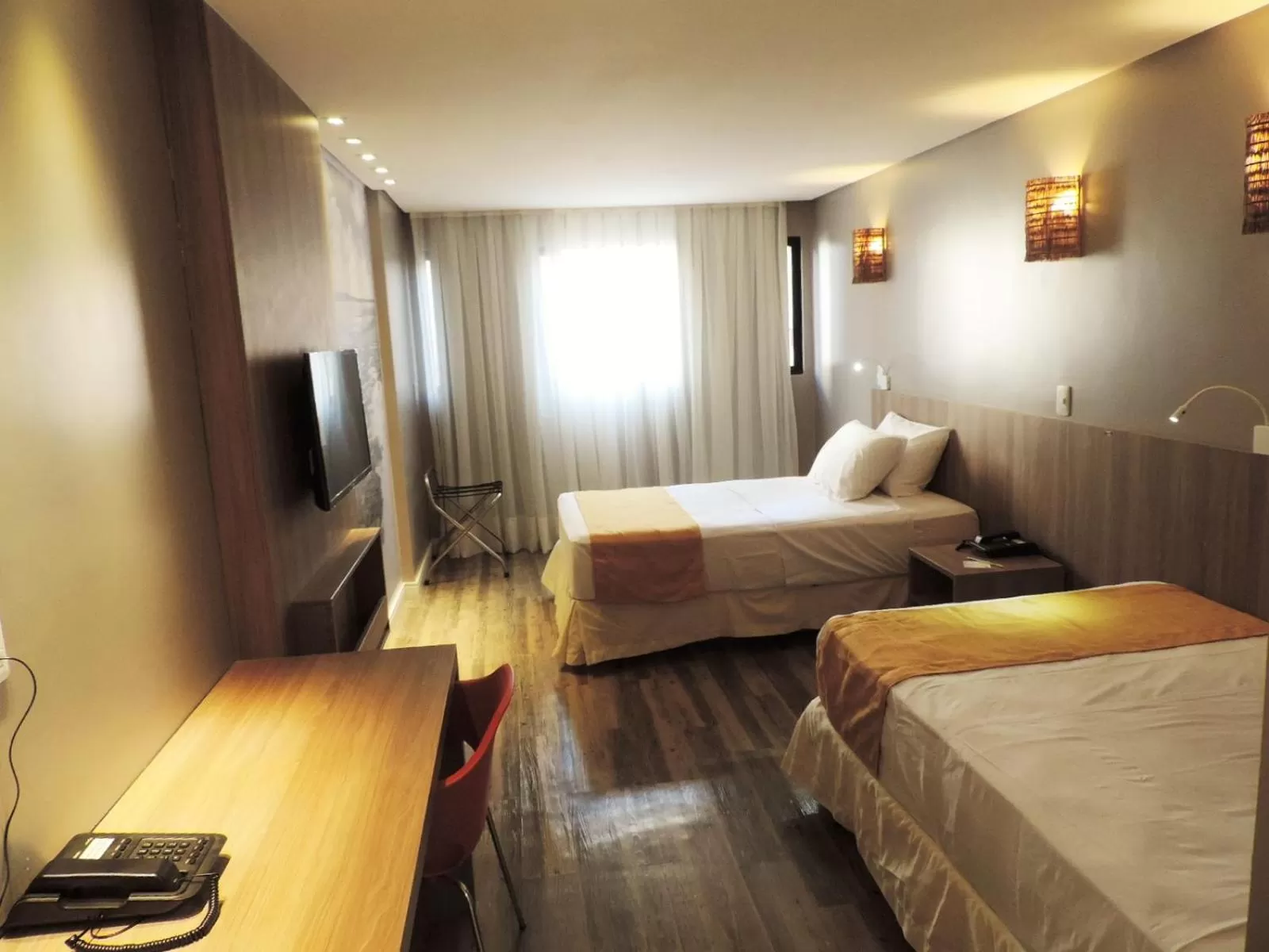 Bed in Comfort Hotel Maceió