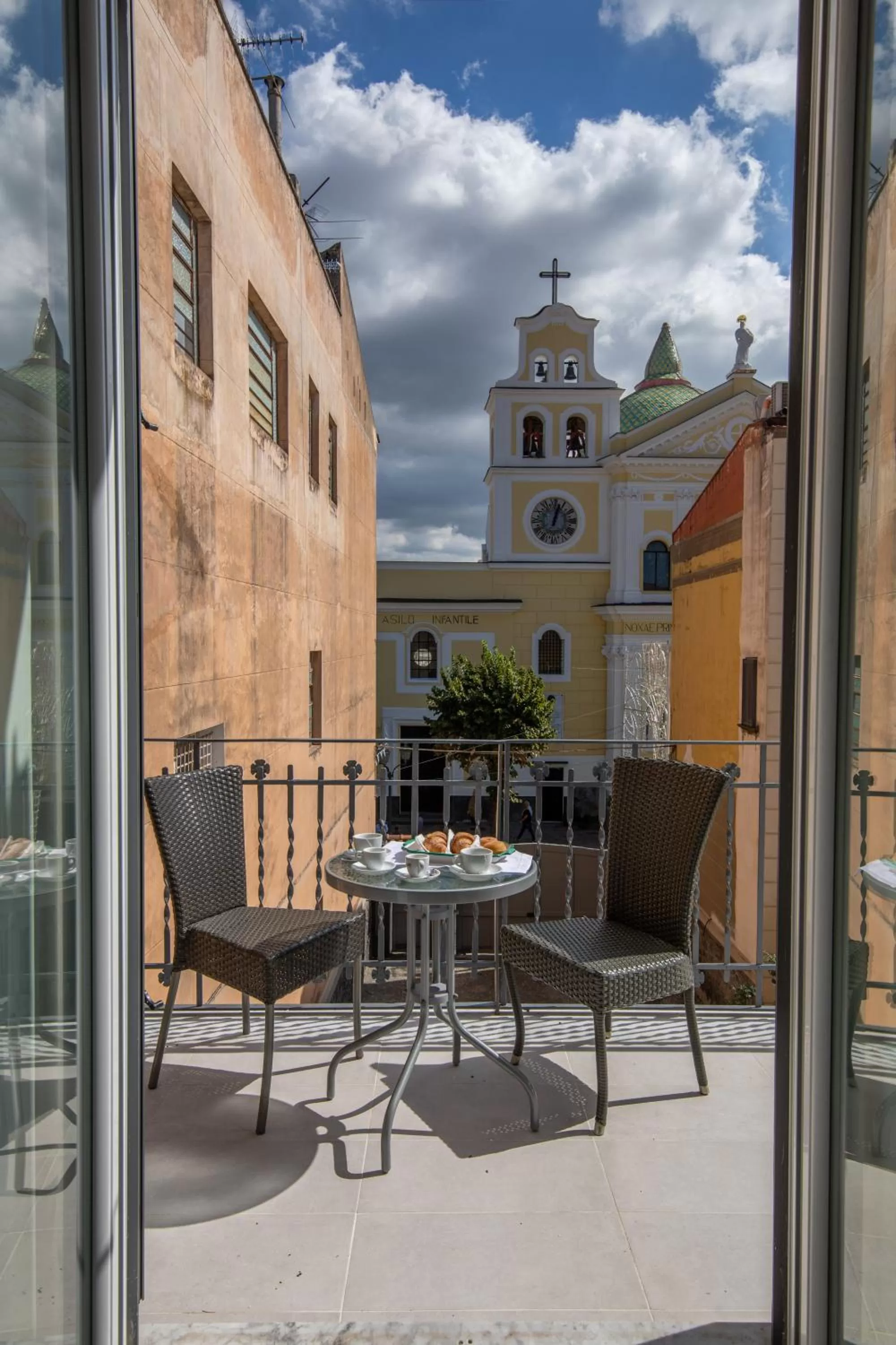 Balcony/Terrace in Palazzo Caracciolo del Sole