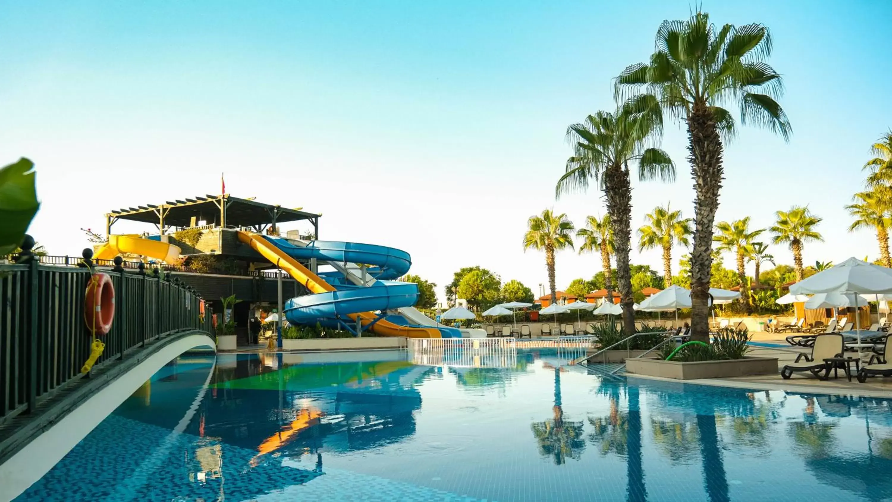 Pool view, Water Park in Crystal Palace Luxury Resort & Spa - Ultimate All Inclusive