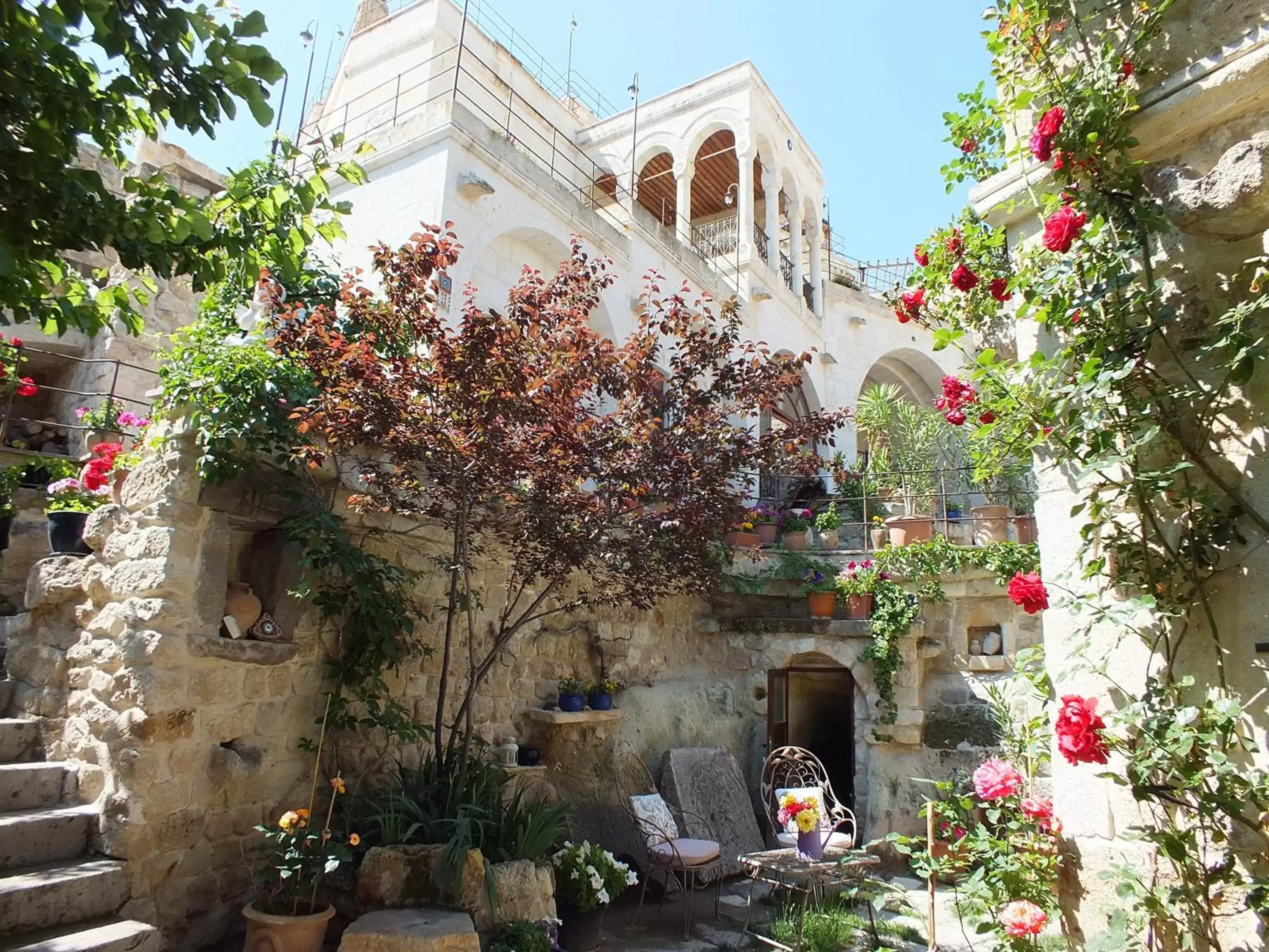 Facade/entrance, Property Building in Melekler Evi Cave Hotel