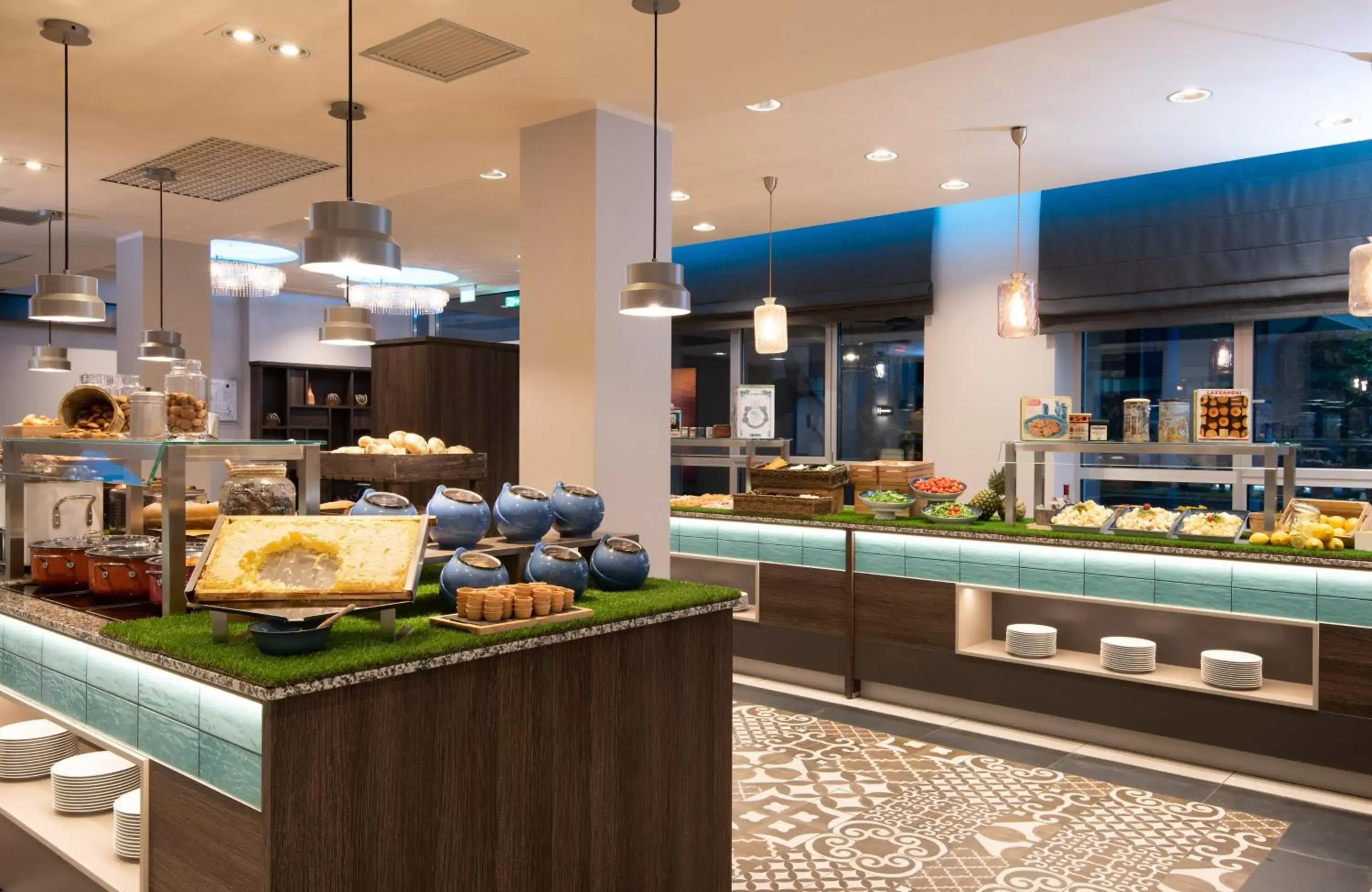 Buffet breakfast in NYX Hotel Milan by Leonardo Hotels