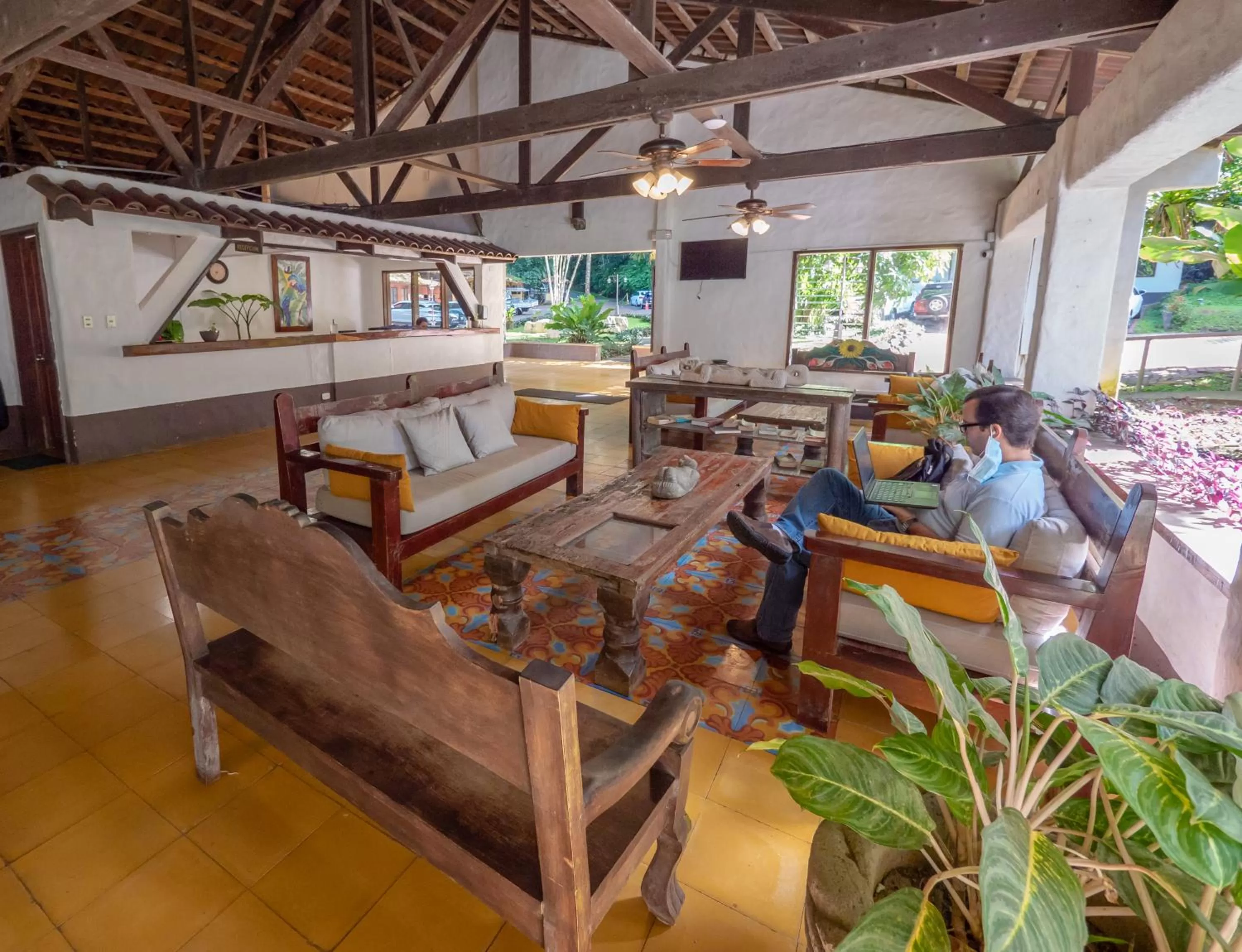 Lobby or reception in Villa Lapas Jungle Village