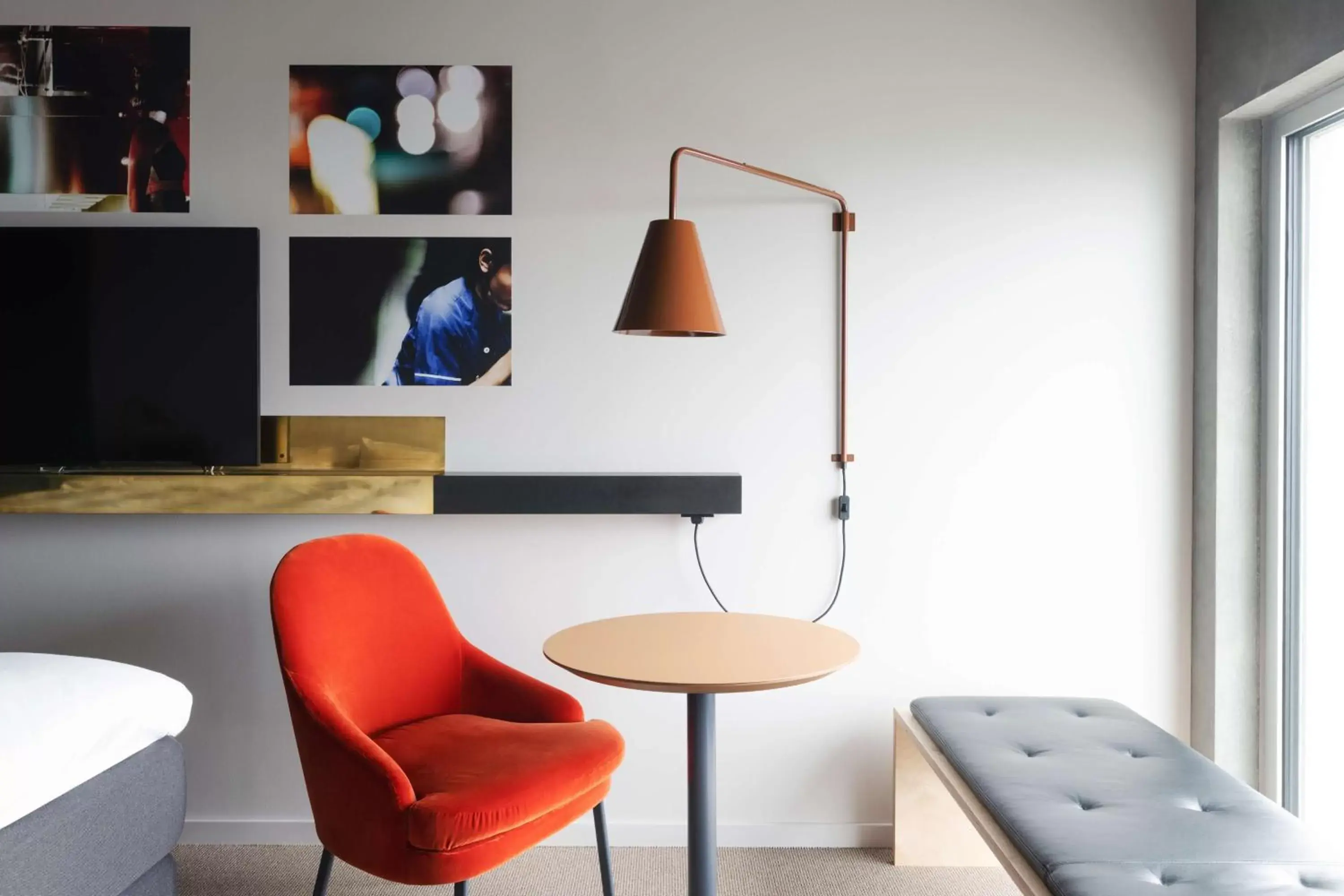 Bedroom, Seating Area in Story Hotel Studio Malmo, part of JdV by Hyatt