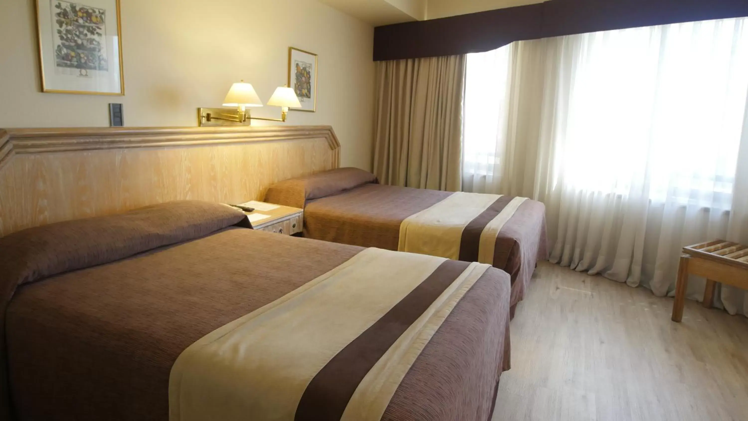 Bed in Hotel Diego de Almagro Santiago Centro