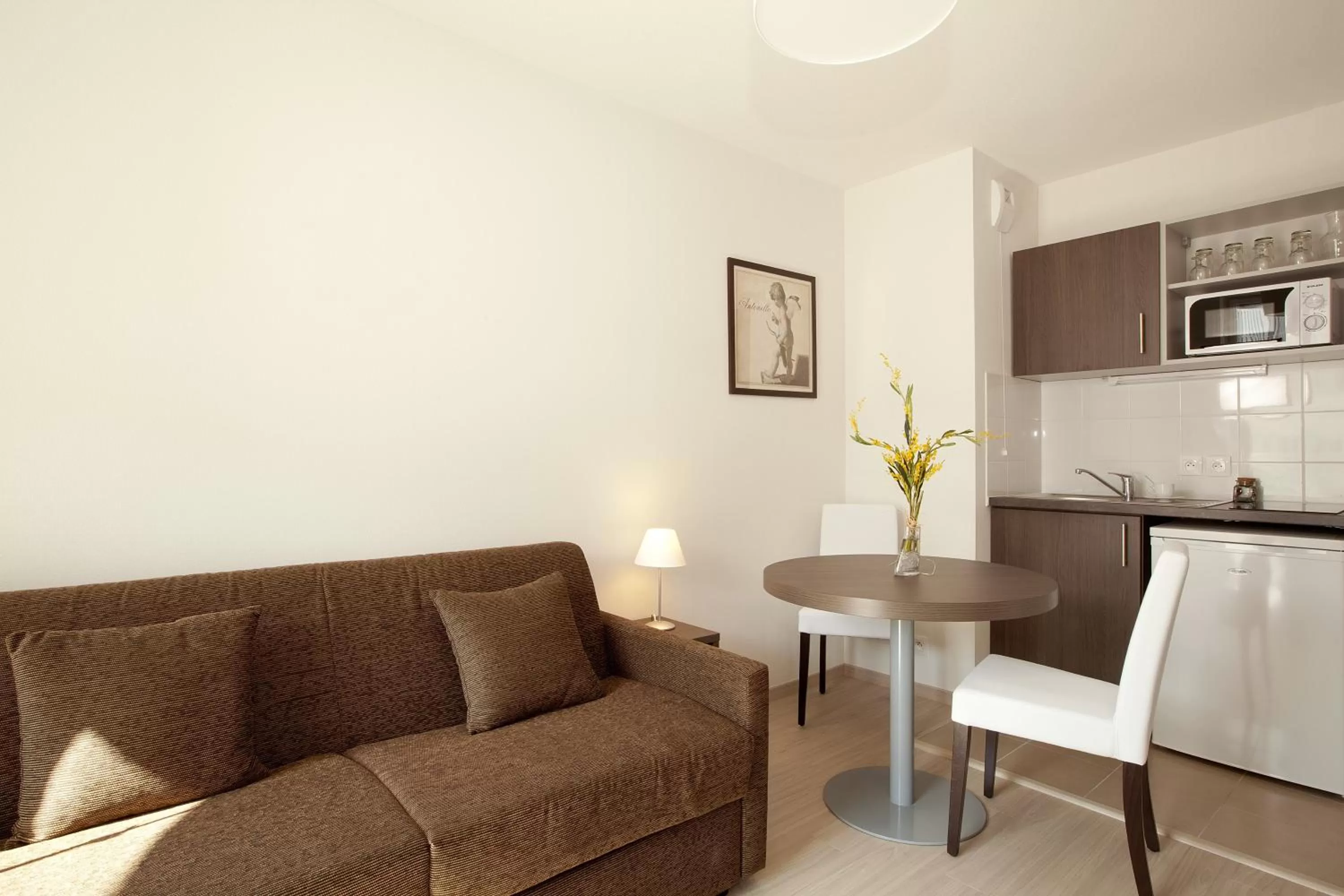 Living room in Séjours & Affaires Massy Atlantis