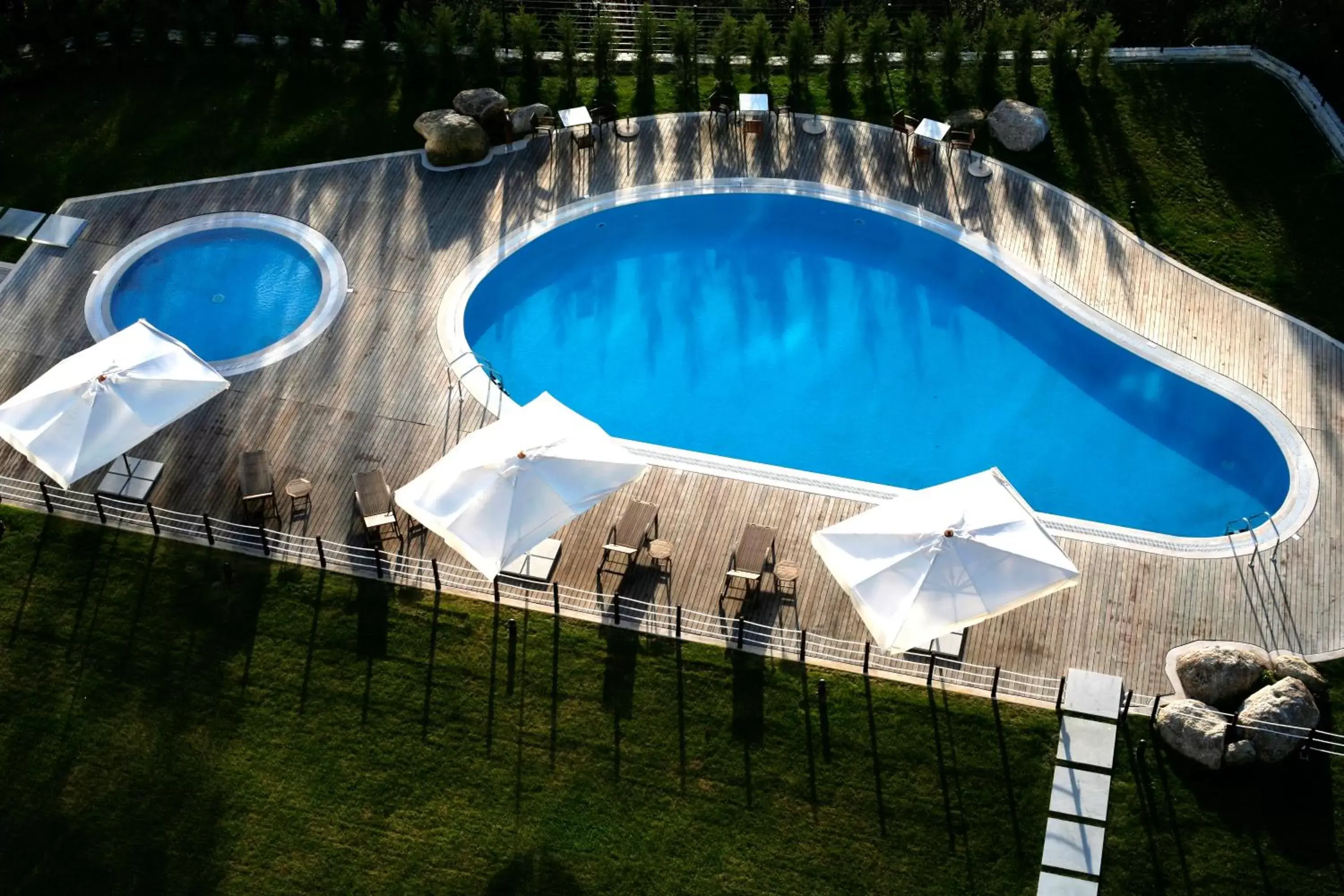 View (from property/room), Pool View in Montebelo Viseu Congress Hotel