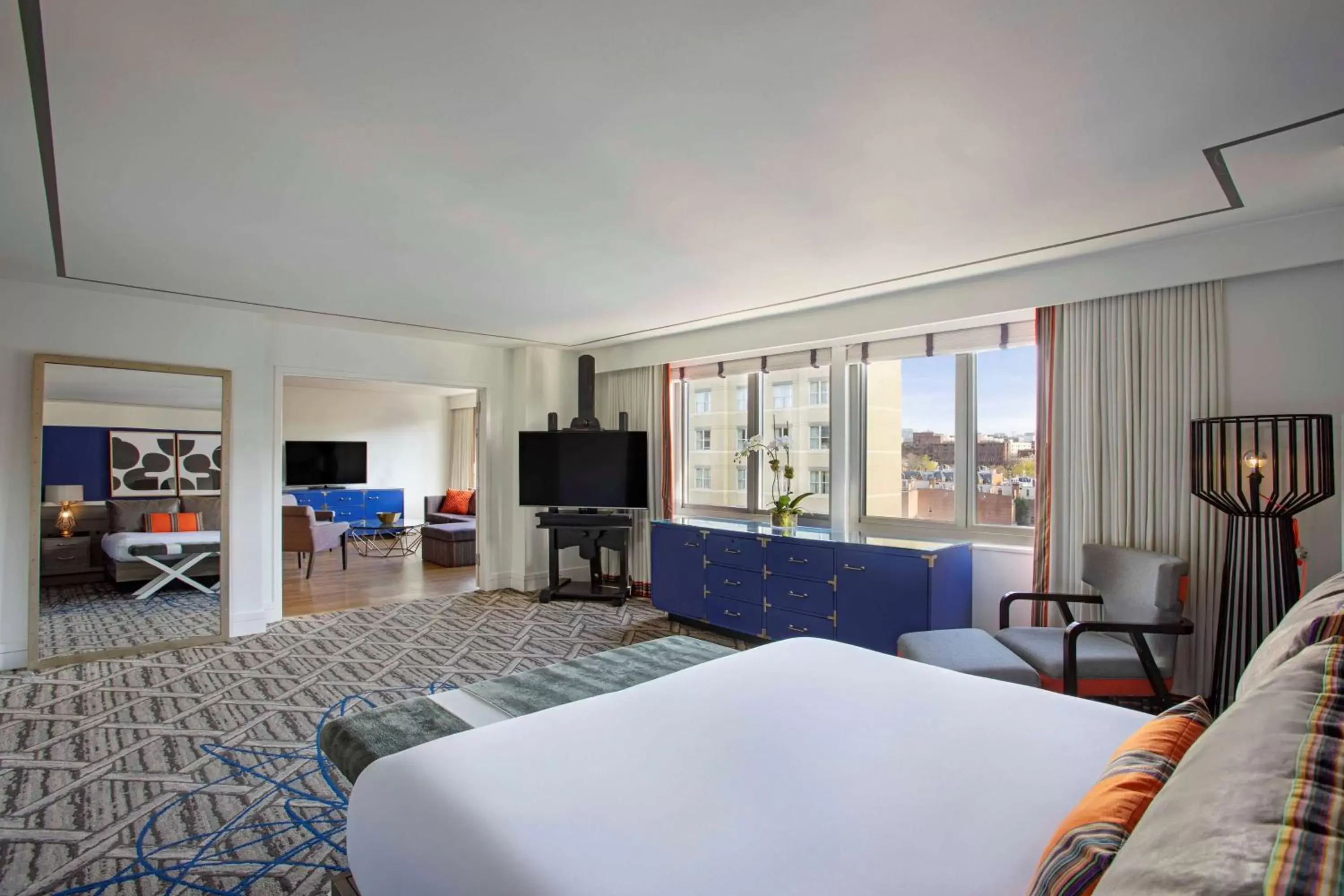 Photo of the whole room, Bed in The Royal Sonesta Washington DC Dupont Circle Photo of the whole room, Bed in The Royal Sonesta Washington DC Dupont Circle