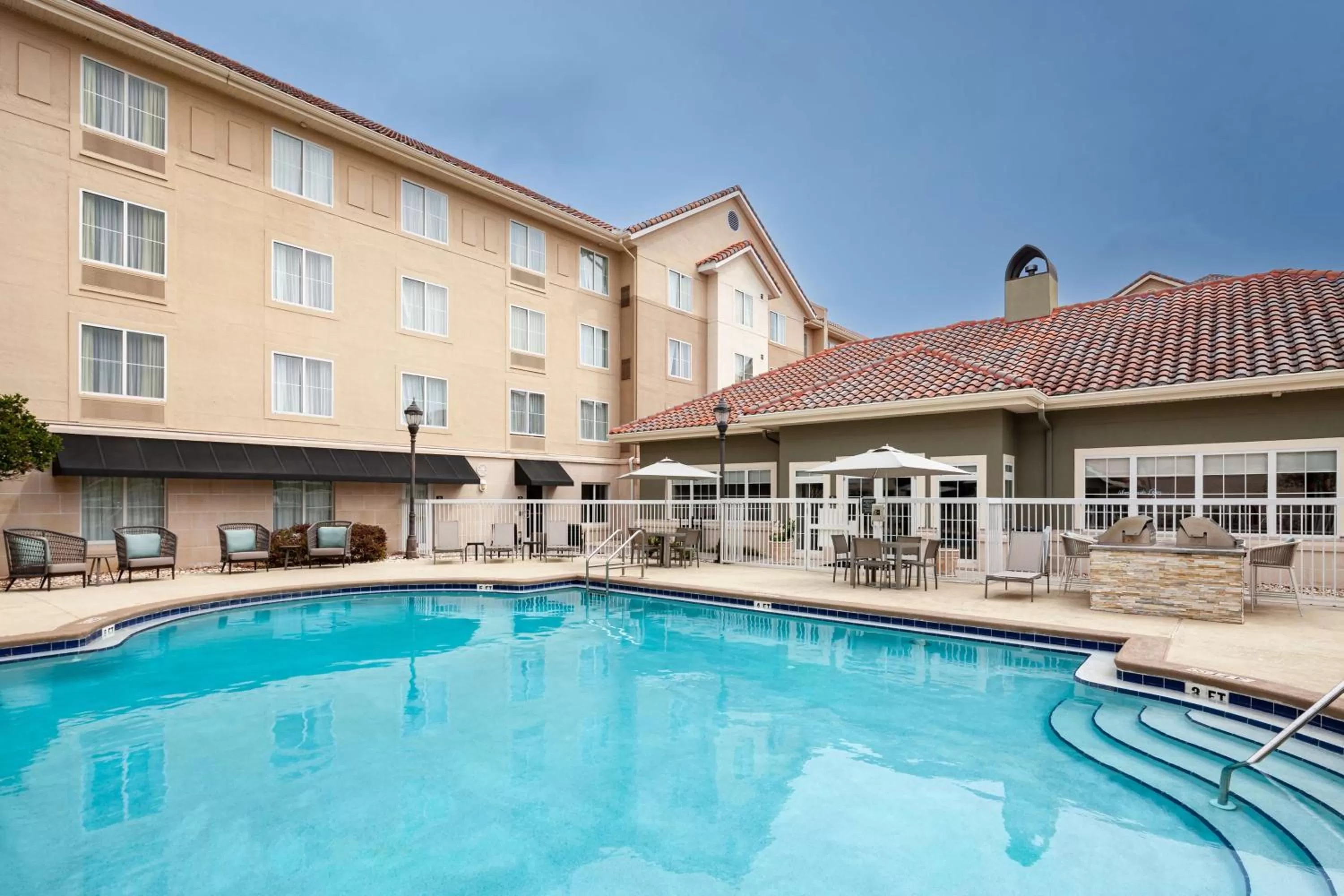 Pool view in Homewood Suites by Hilton Jacksonville-South/St. Johns Ctr.