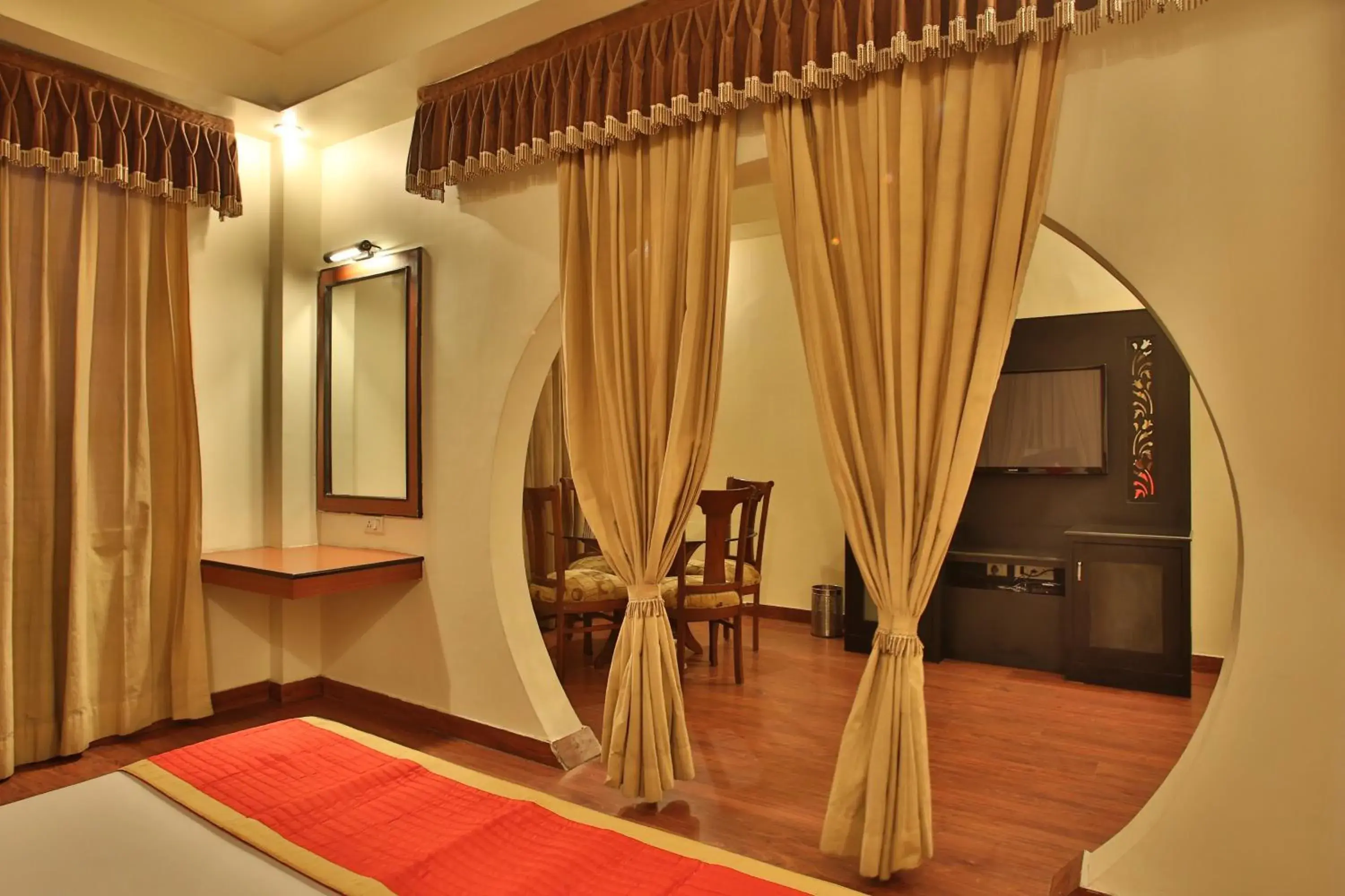 Bed, Room Photo in Hotel The Grand Chandiram