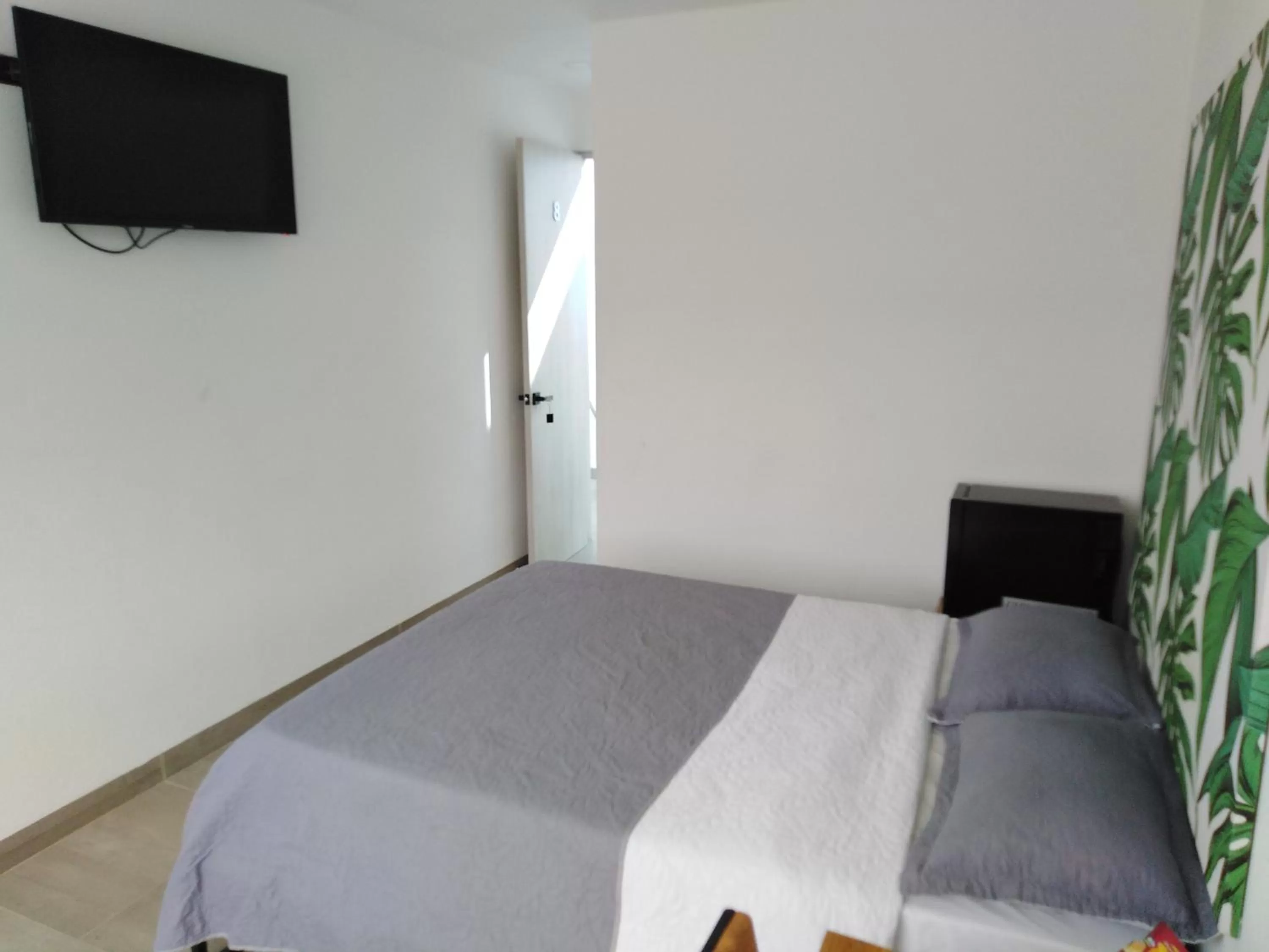 Bed in Hotel La Aldea del Oriente