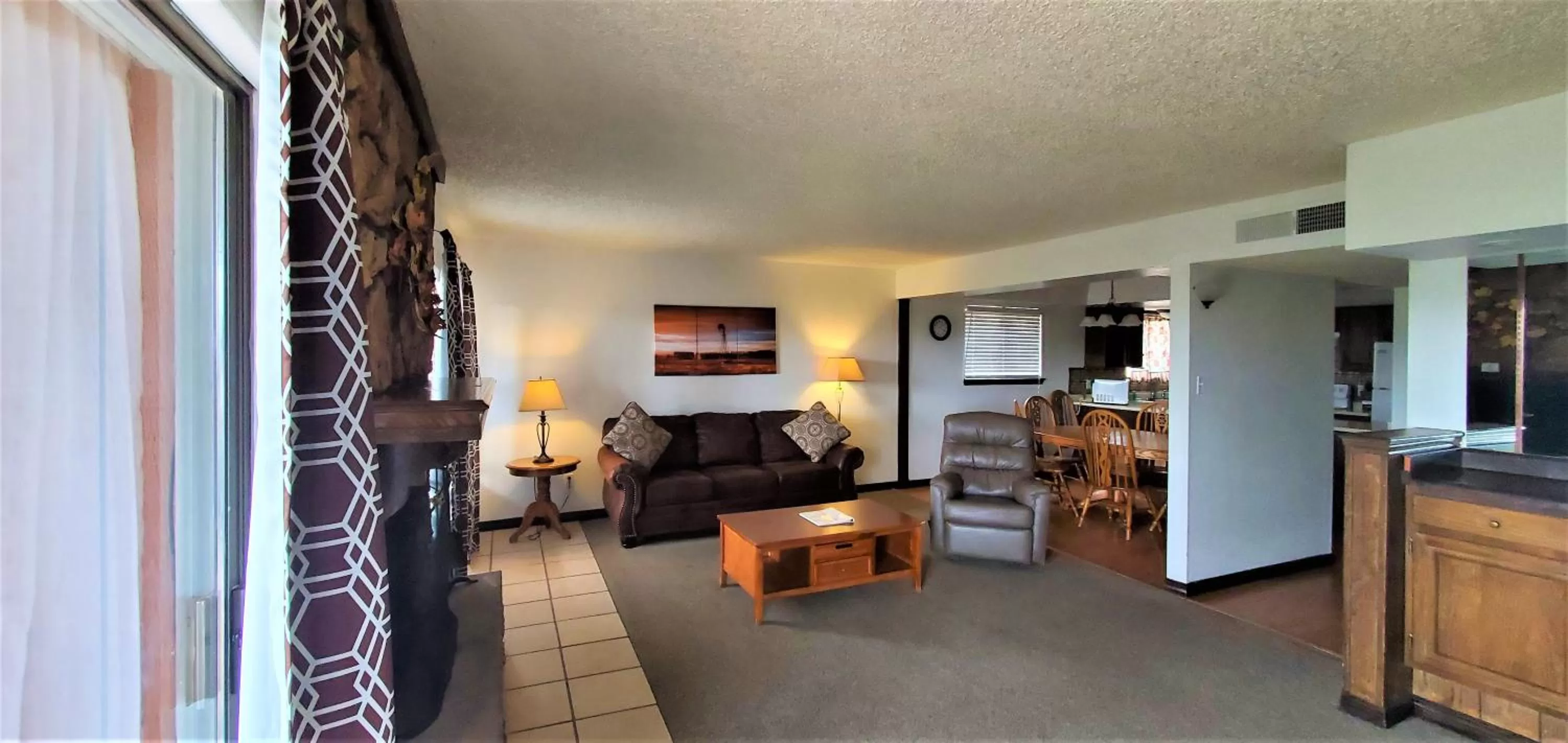 Living room in High Sierra Condominiums
