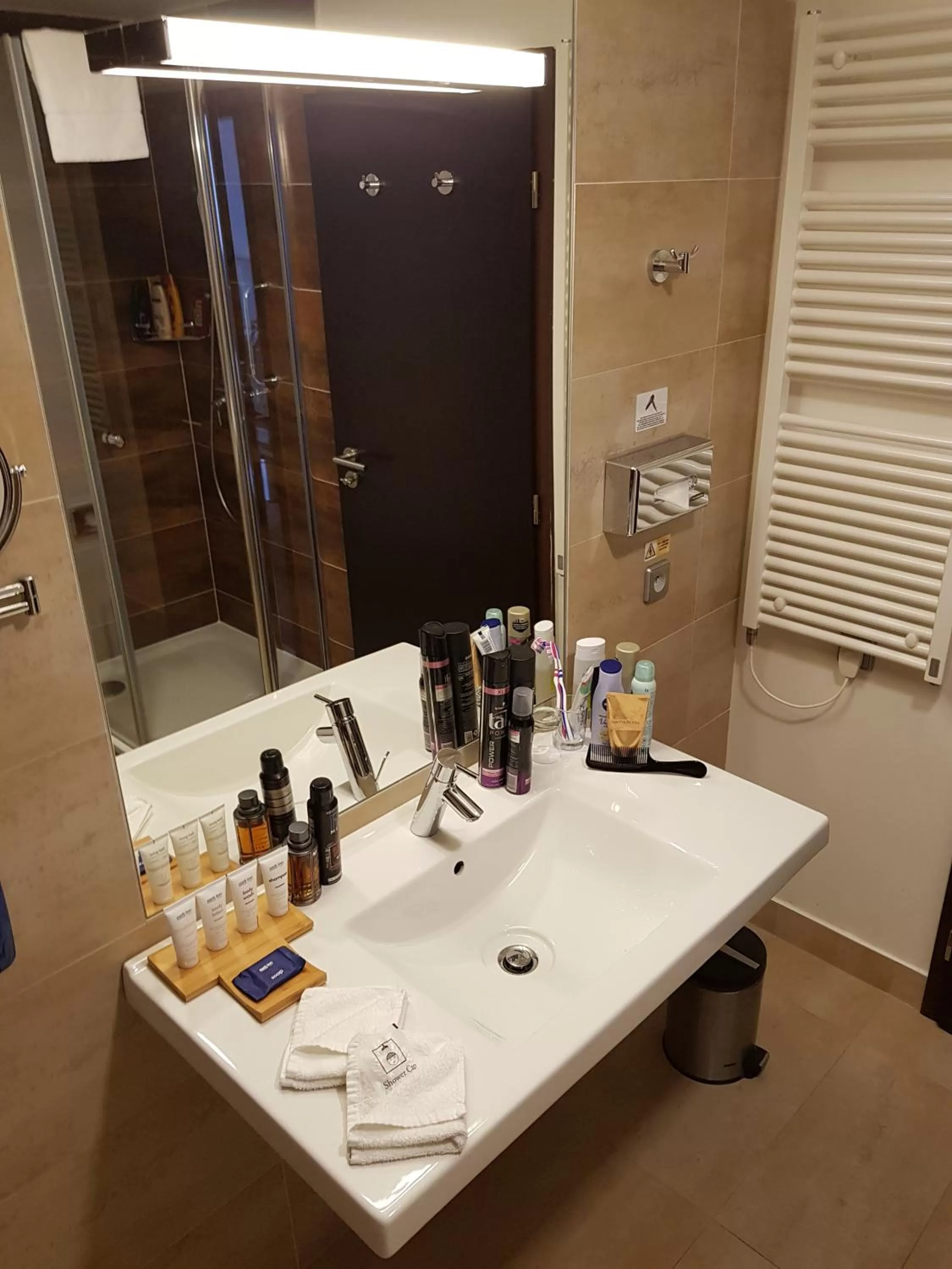 Bathroom in Hotel Am Rosenpark