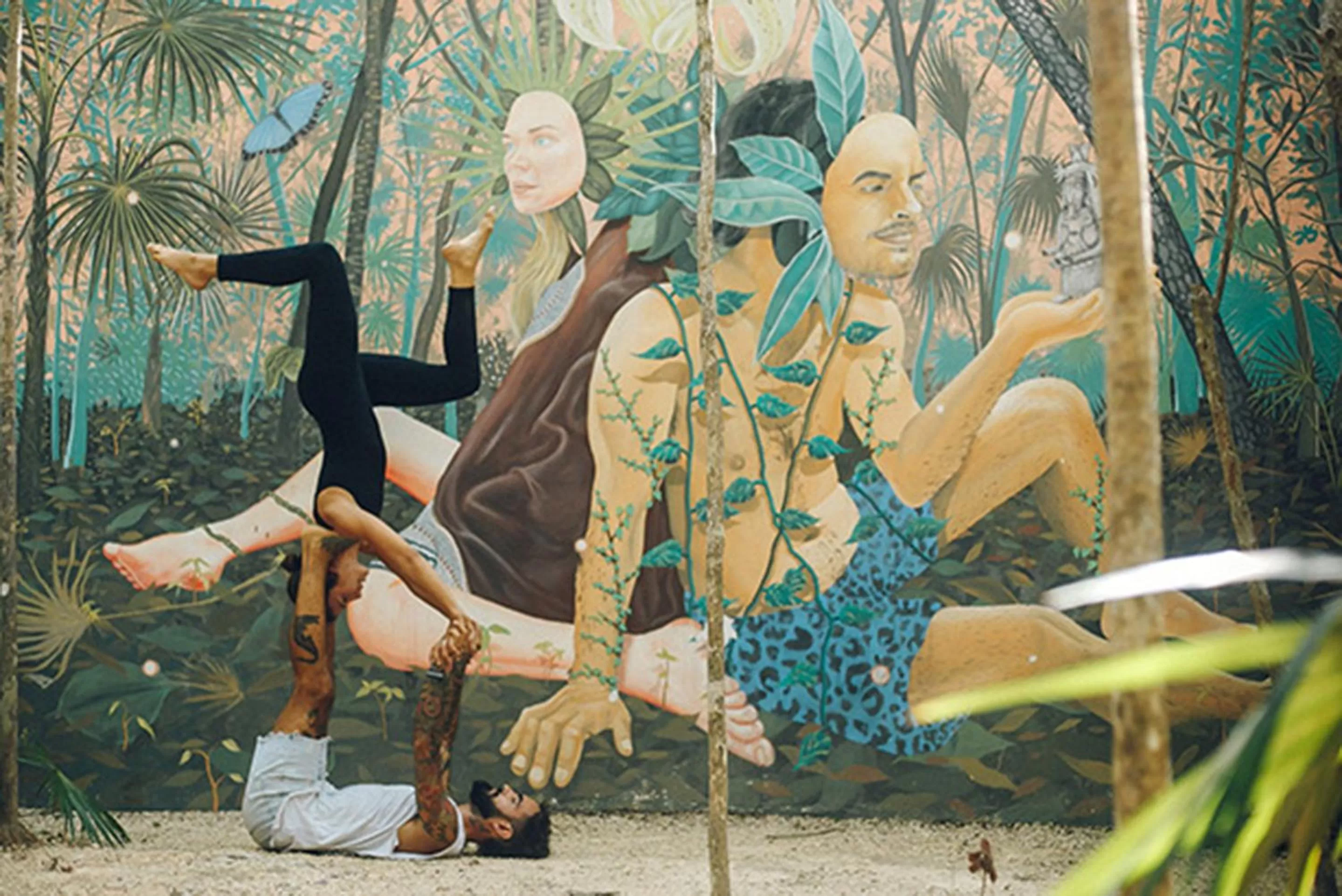 People in Hotel Holistika Tulum