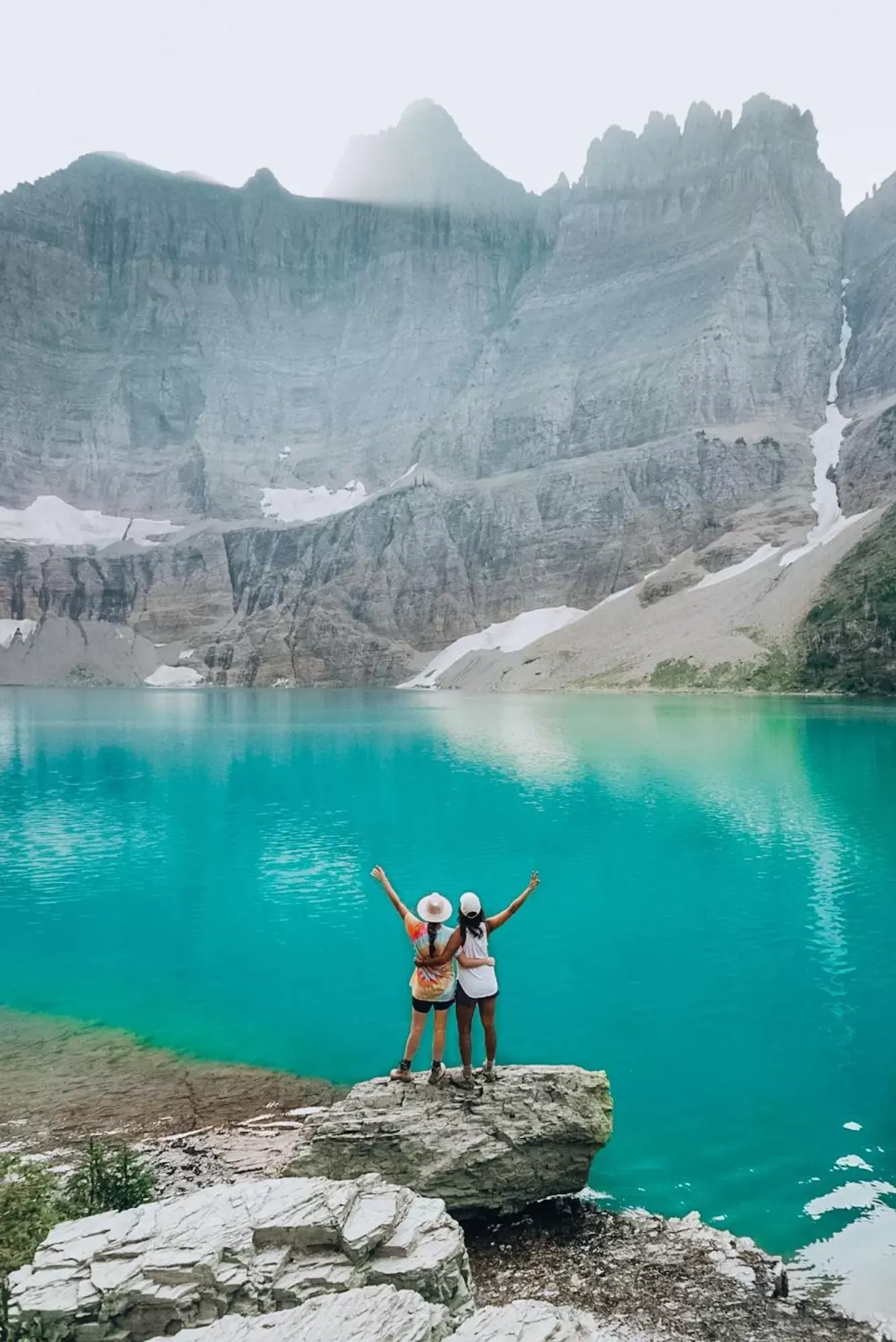 Hiking in Wander Camp Glacier