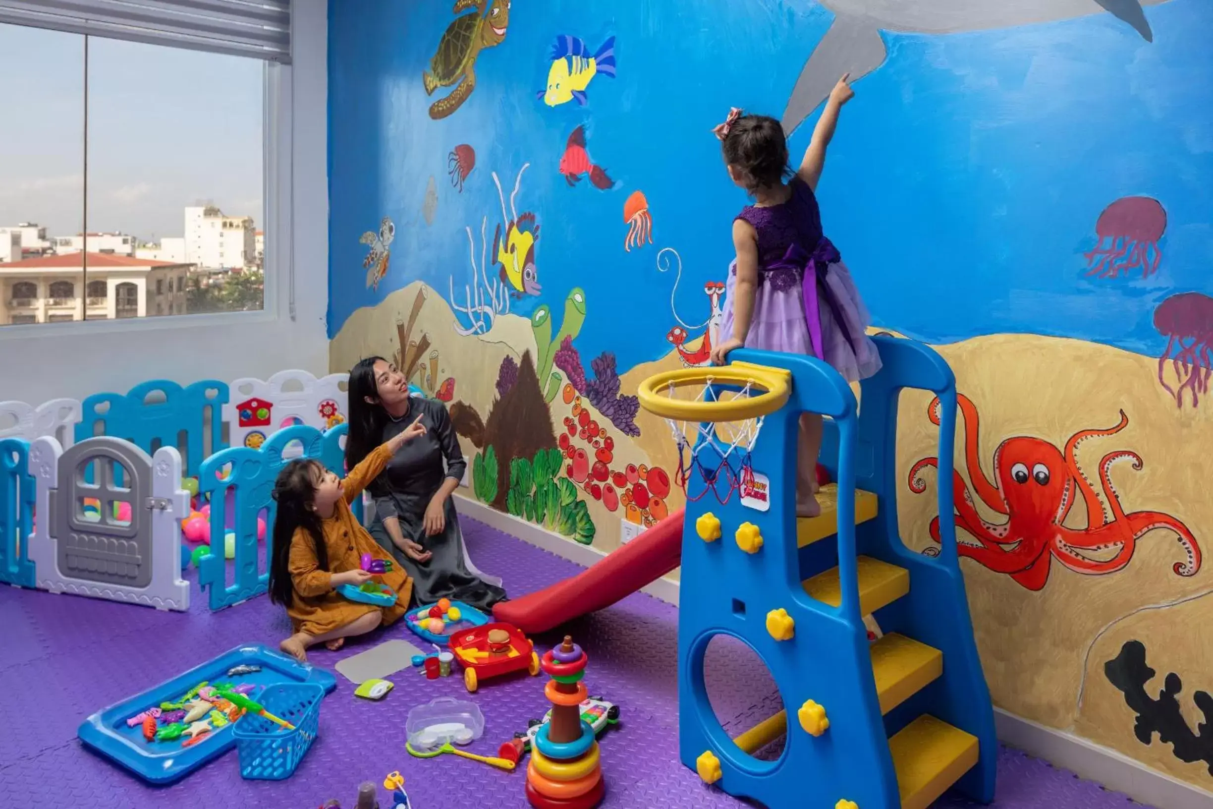 Children play ground, Children in Mercure Hai Phong