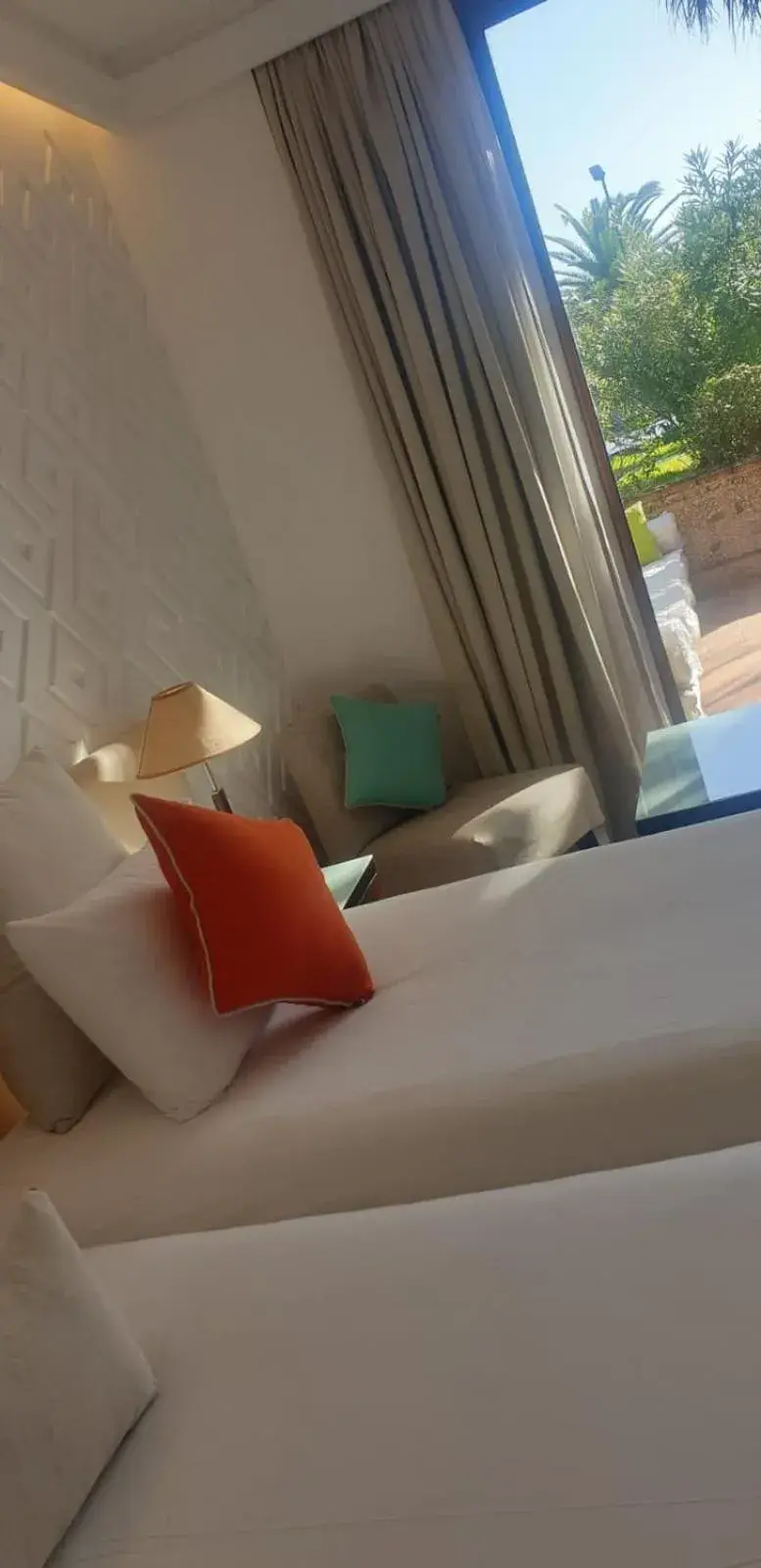 Bed in Marina Smir Hotel & Spa
