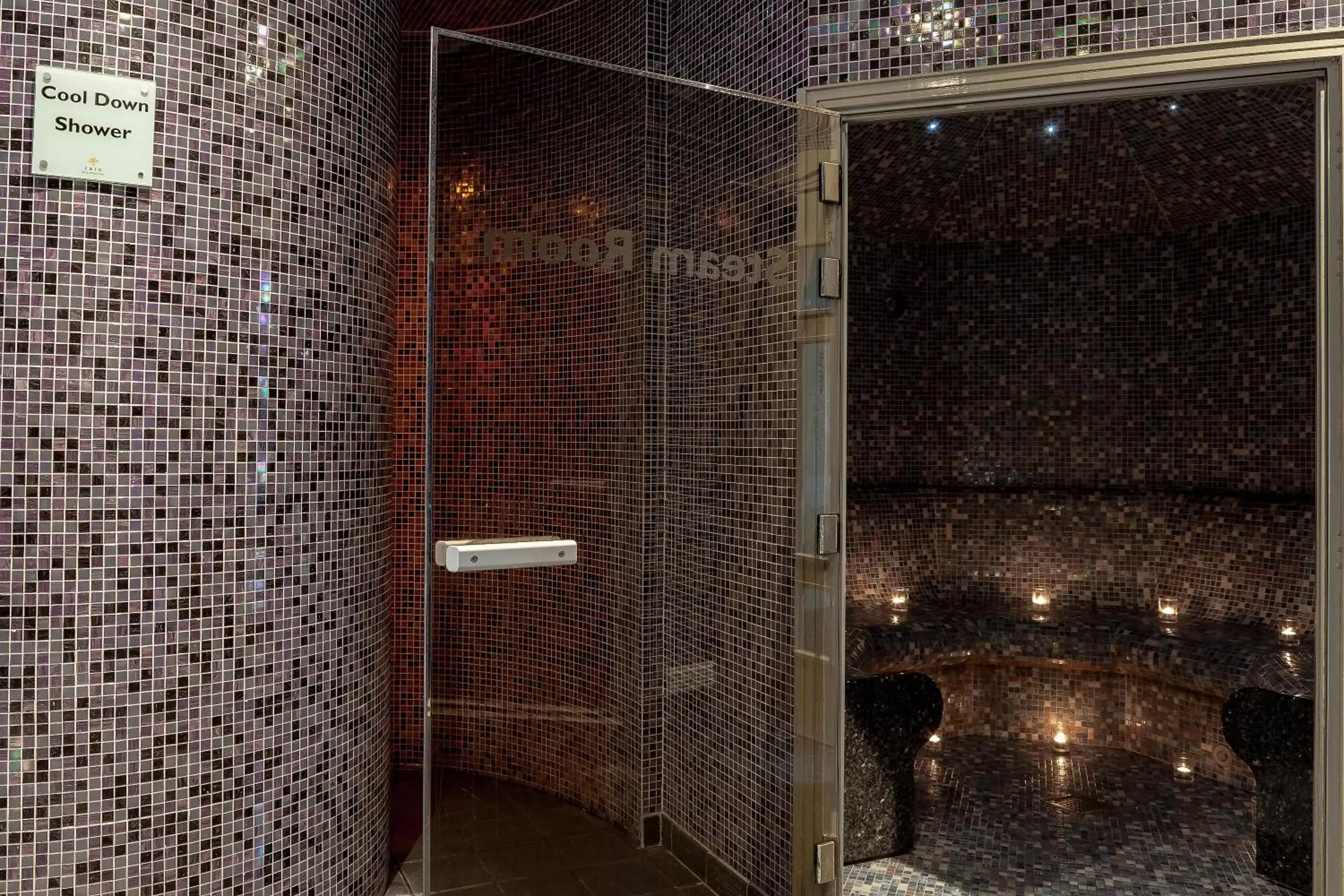 Steam room, Bathroom in Radisson BLU Hotel and Spa, Limerick