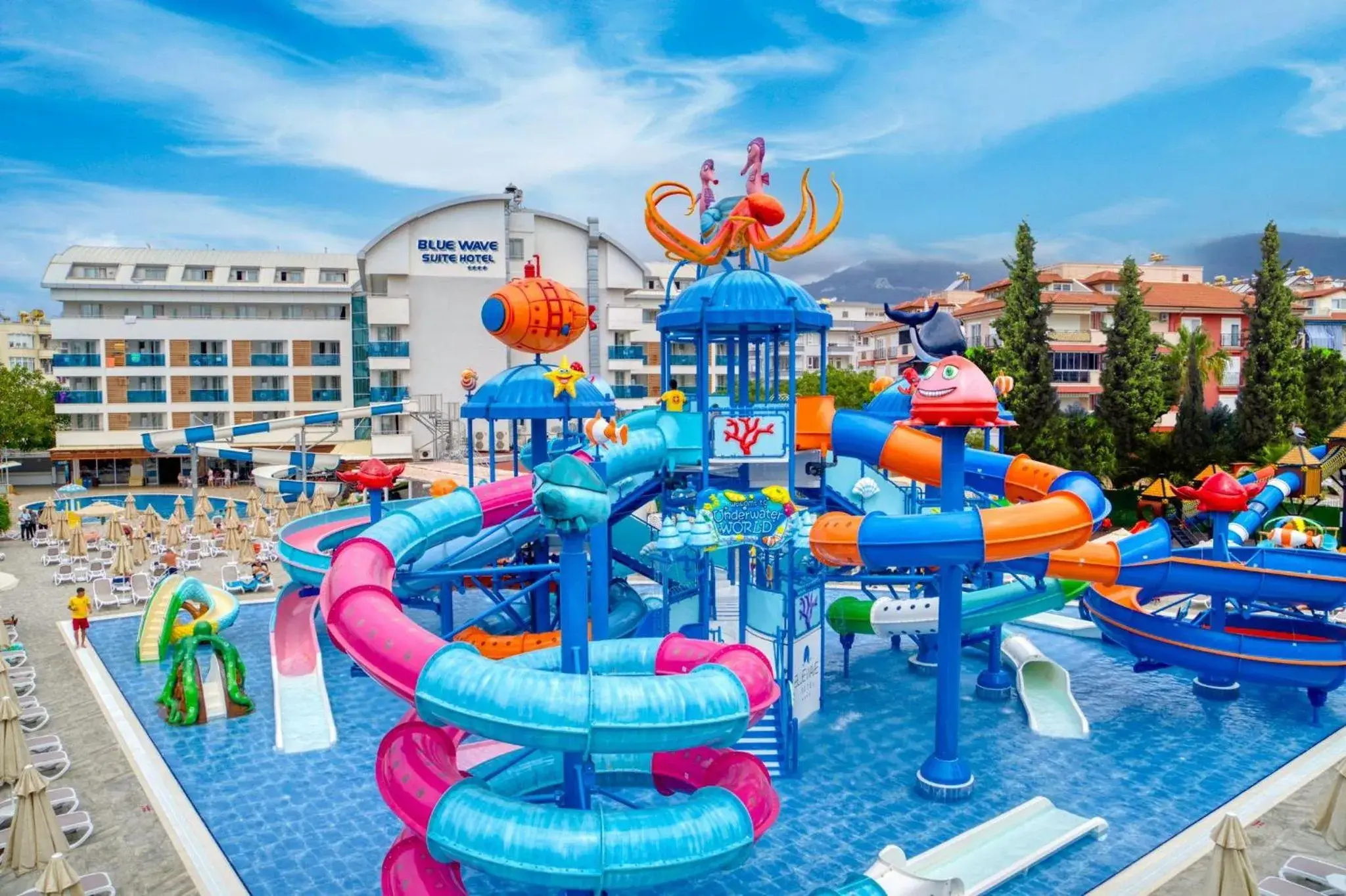 Activities, Water Park in Blue Wave Suite Hotel