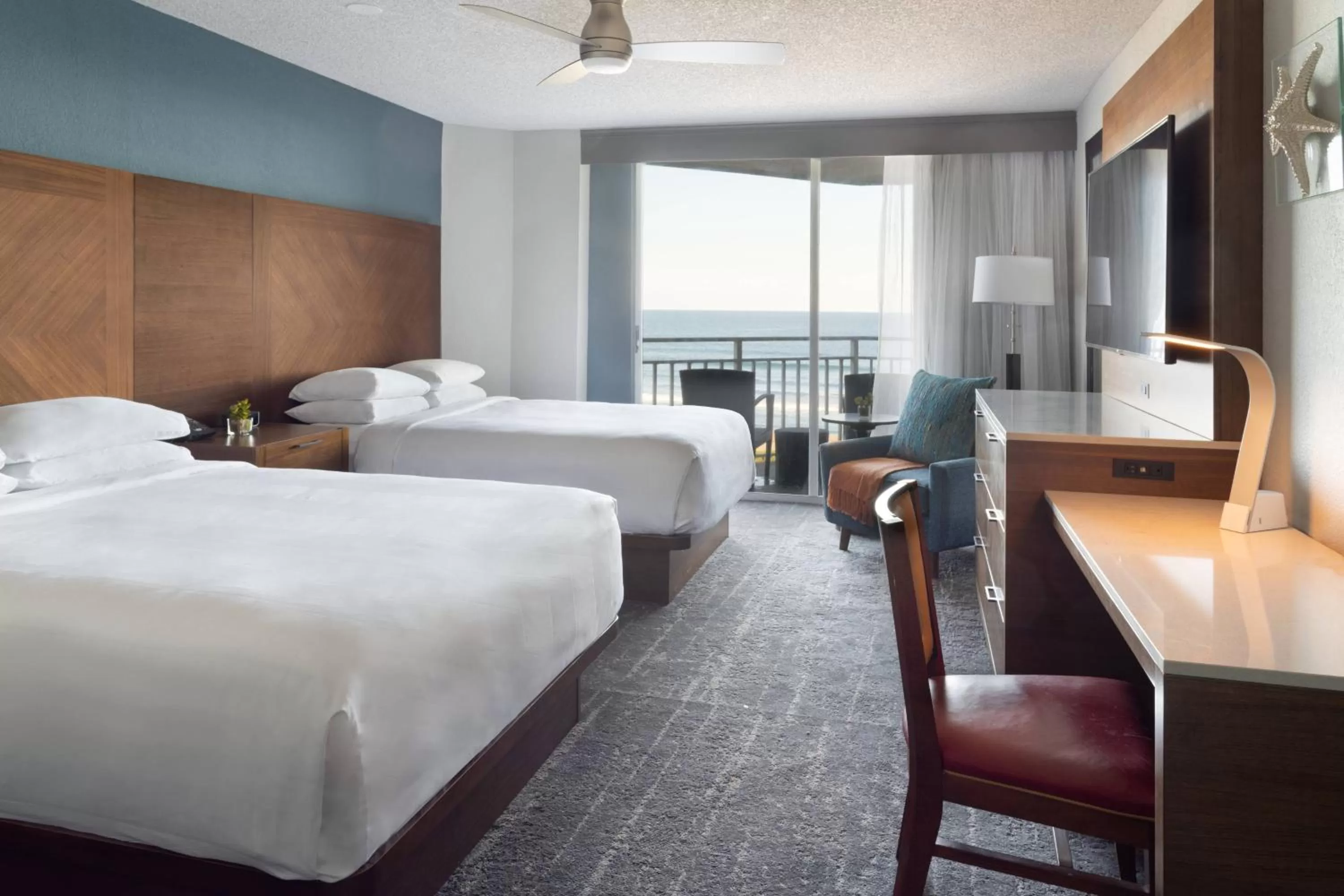 Photo of the whole room, Bed in Marriott Hutchinson Island Beach Resort, Golf & Marina