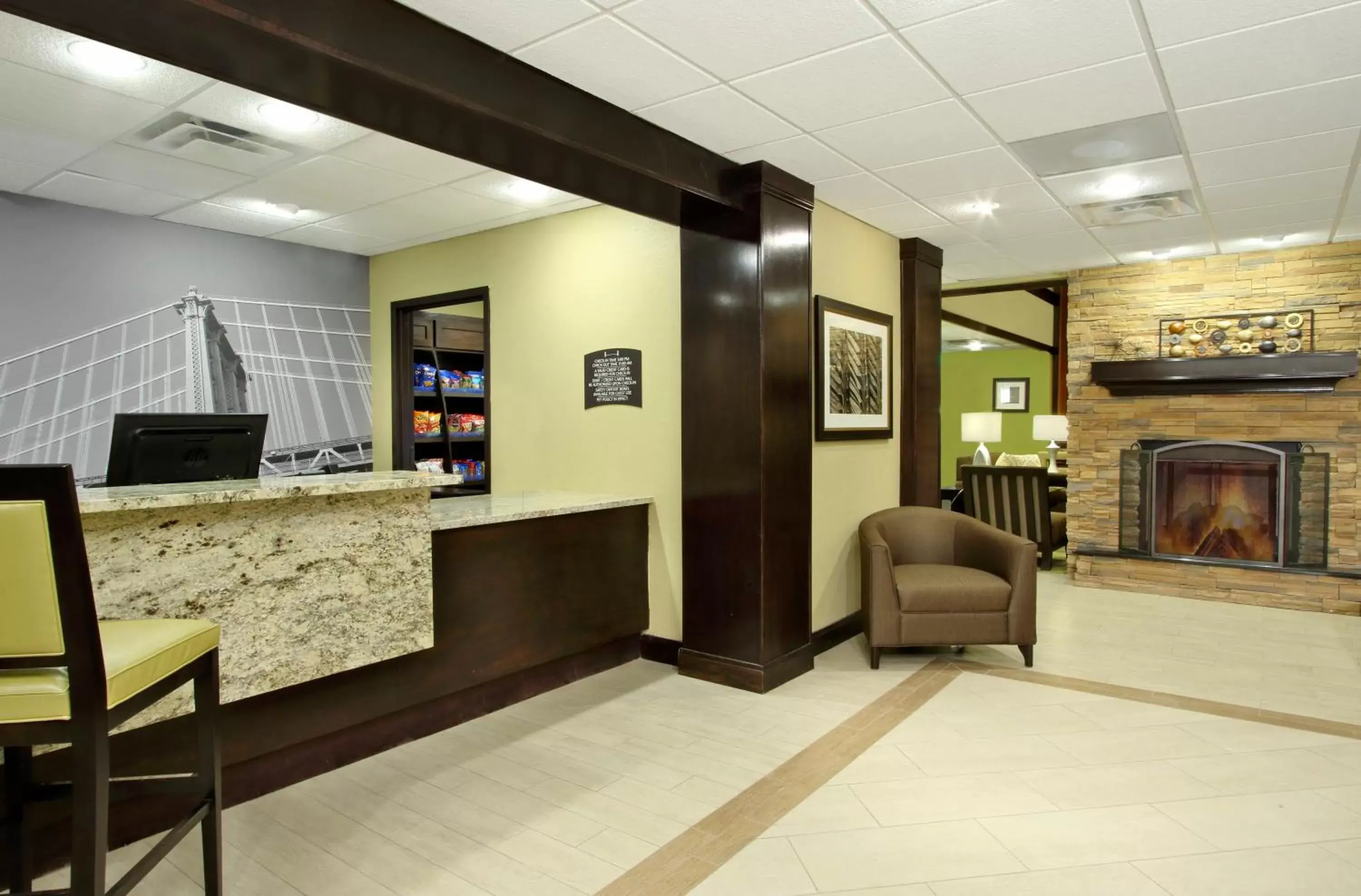 Property building, Lobby/Reception in Staybridge Suites - Odessa - Interstate HWY 20, an IHG Hotel