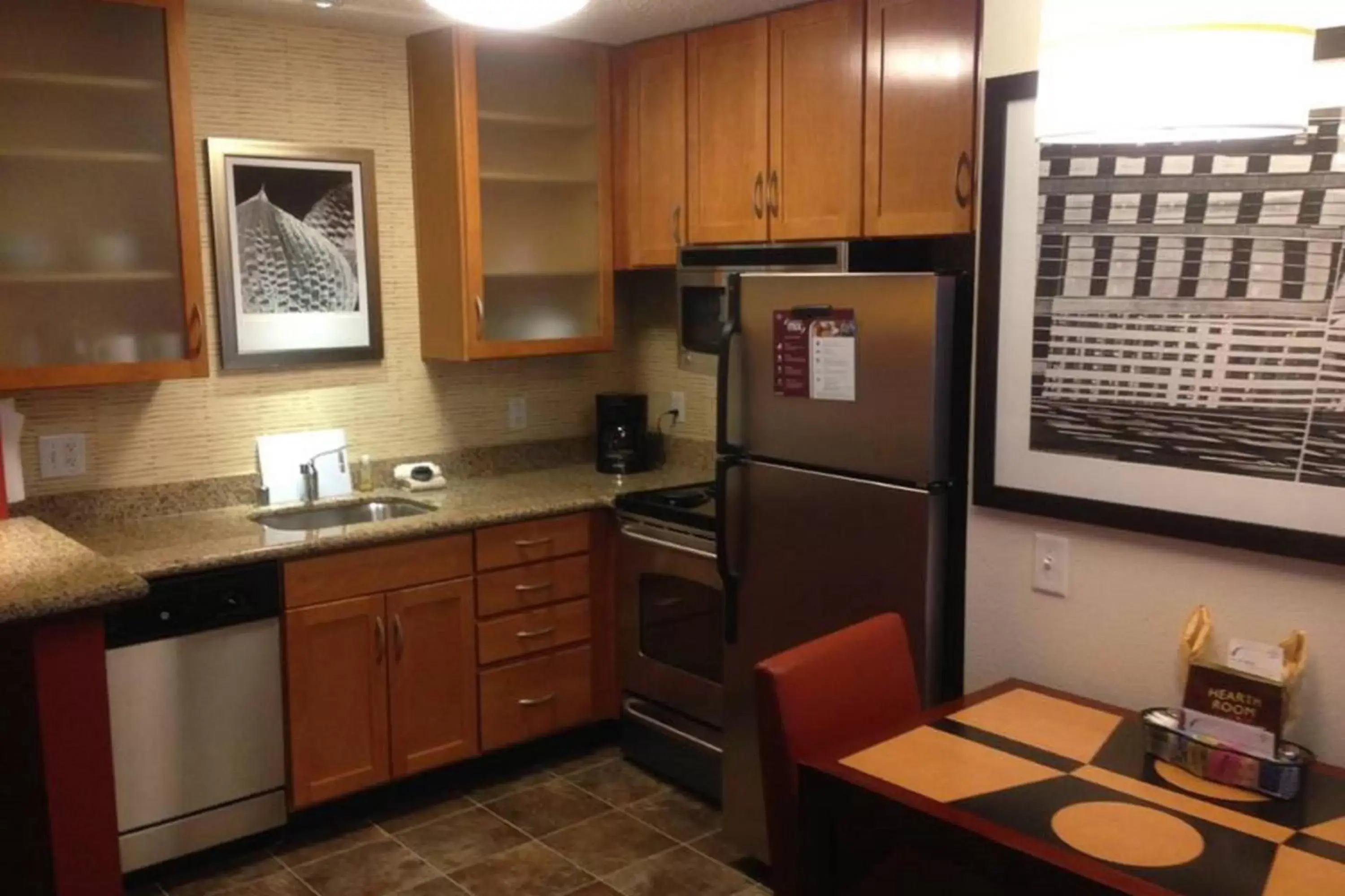 Bedroom, Kitchen/Kitchenette in Residence Inn Paducah