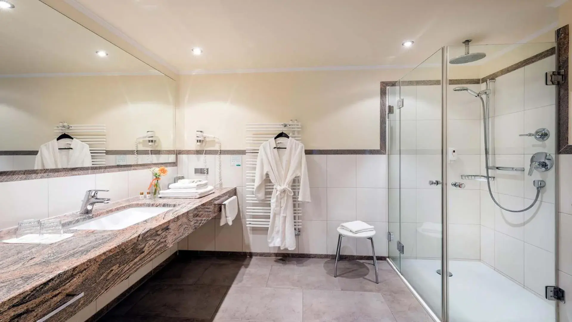 Bathroom in Landhotel Heimathenhof