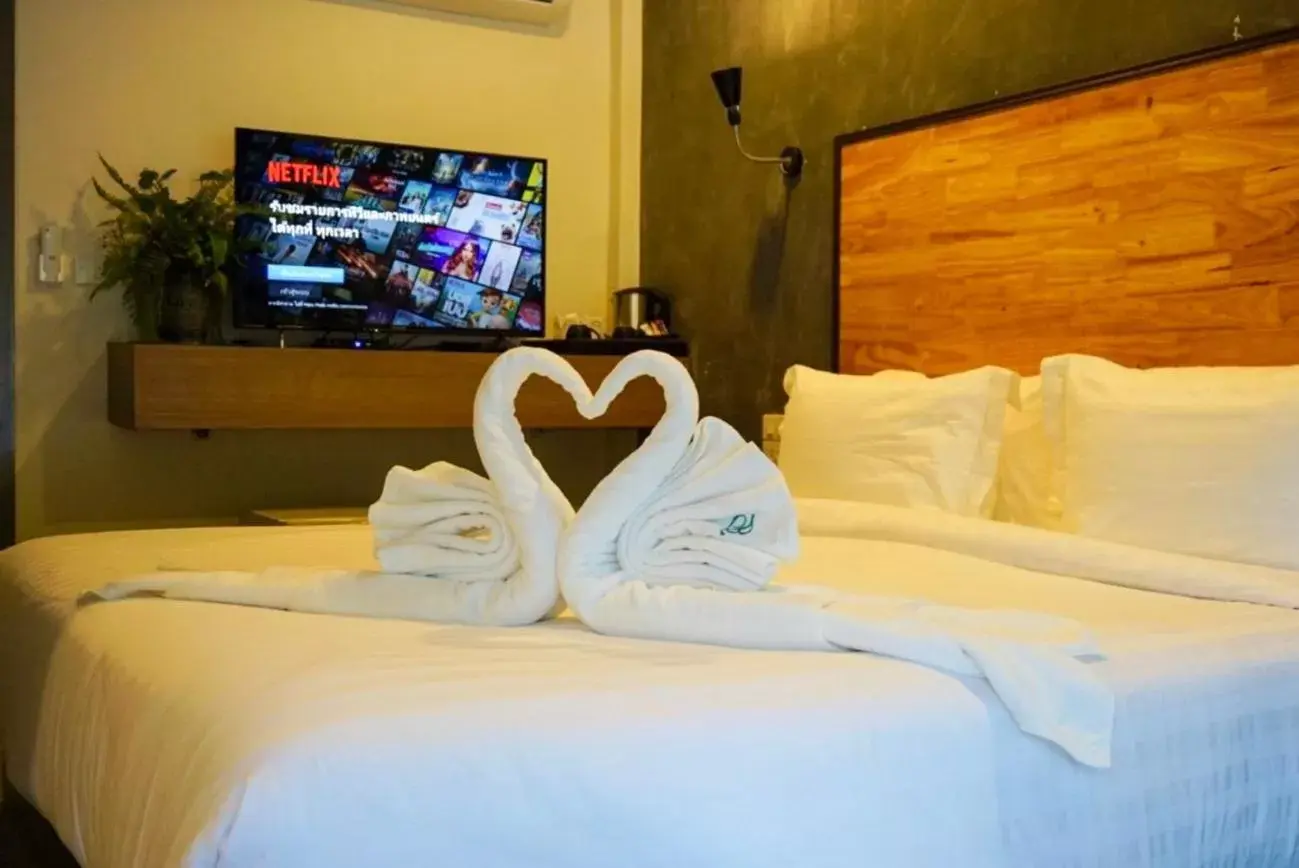 TV and multimedia, Bed in Banyan Resort @Rayong