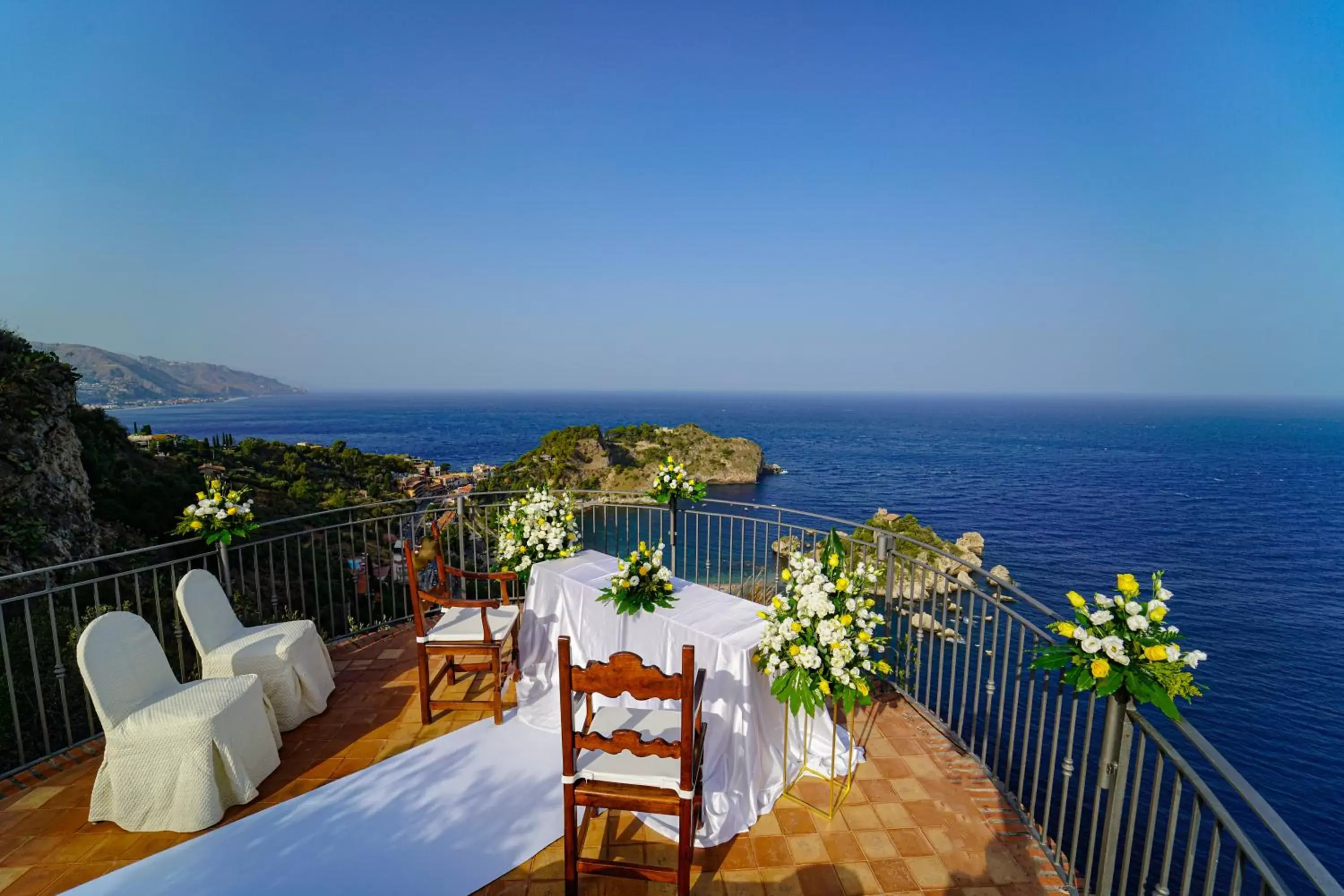 wedding, Sea View in Grand Hotel San Pietro Relais & Chateaux