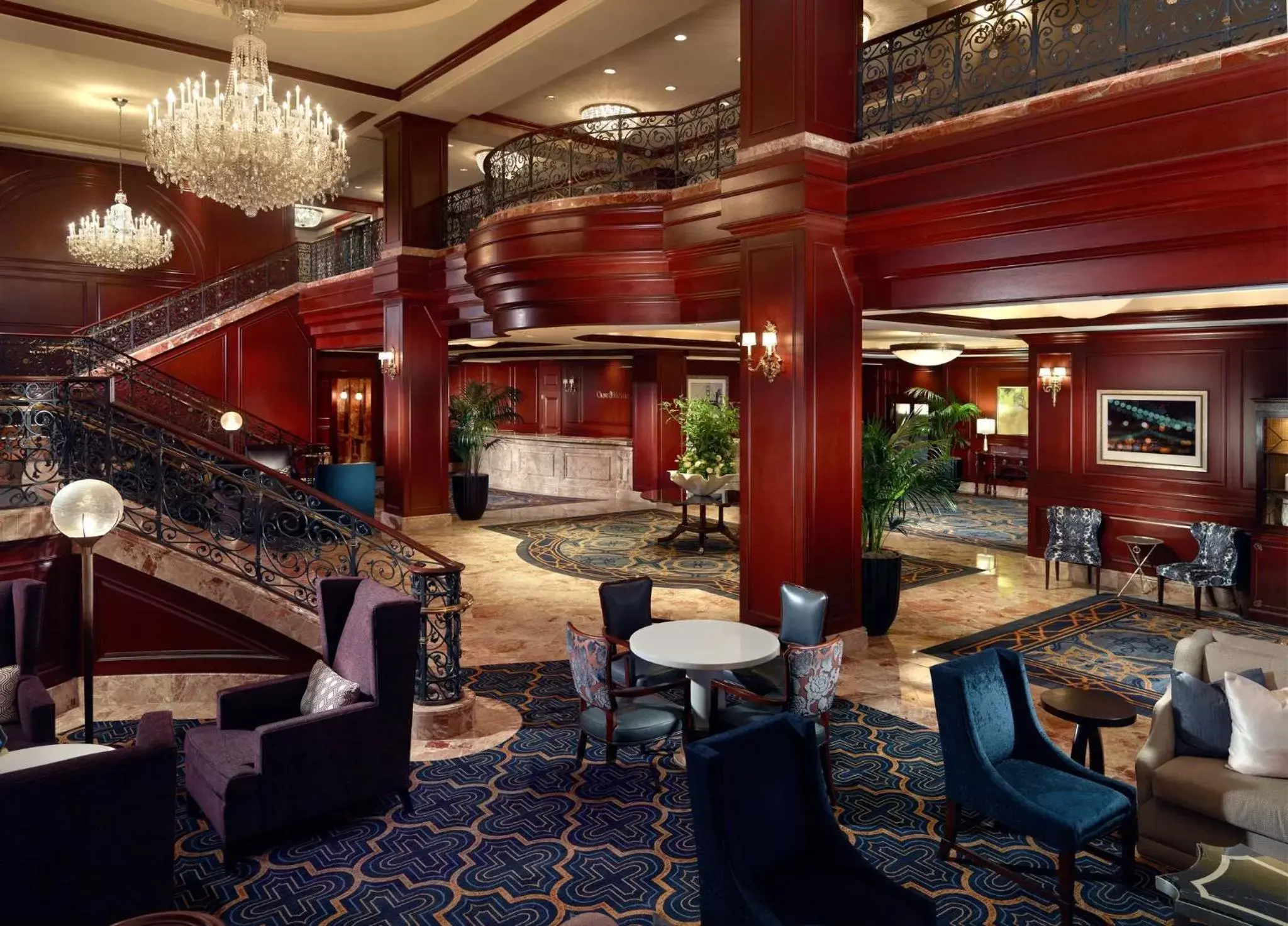 Lobby or reception, Lounge/Bar in Omni San Francisco