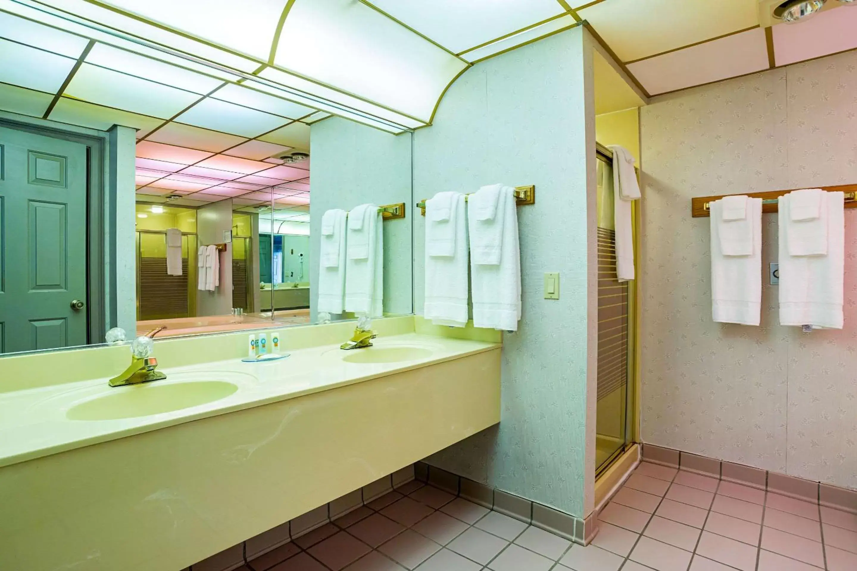 Bathroom in Quality Inn Hurricane Mills