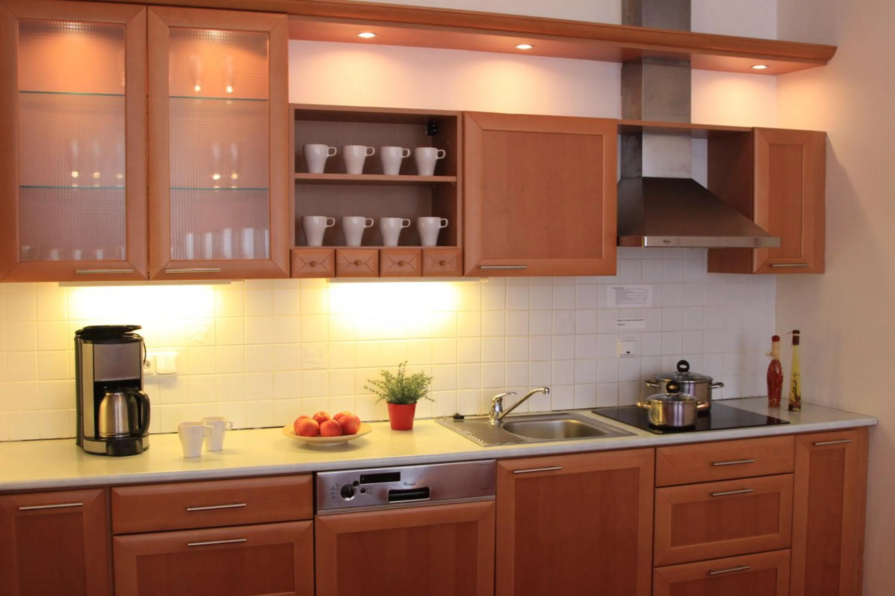 Kitchen or kitchenette in Prague Central Residence