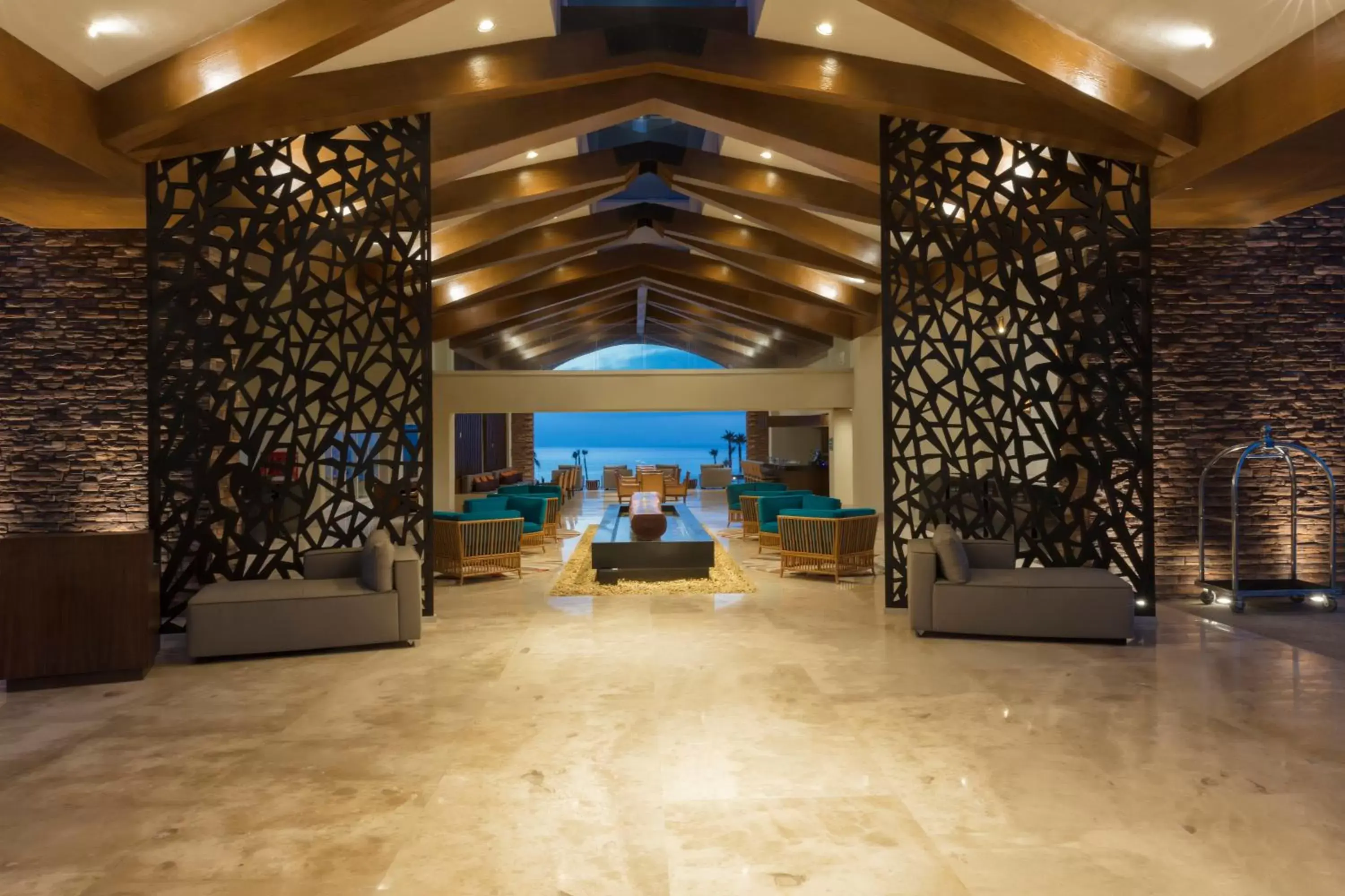 Sea view, Lobby/Reception in Krystal Grand Los Cabos - All Inclusive