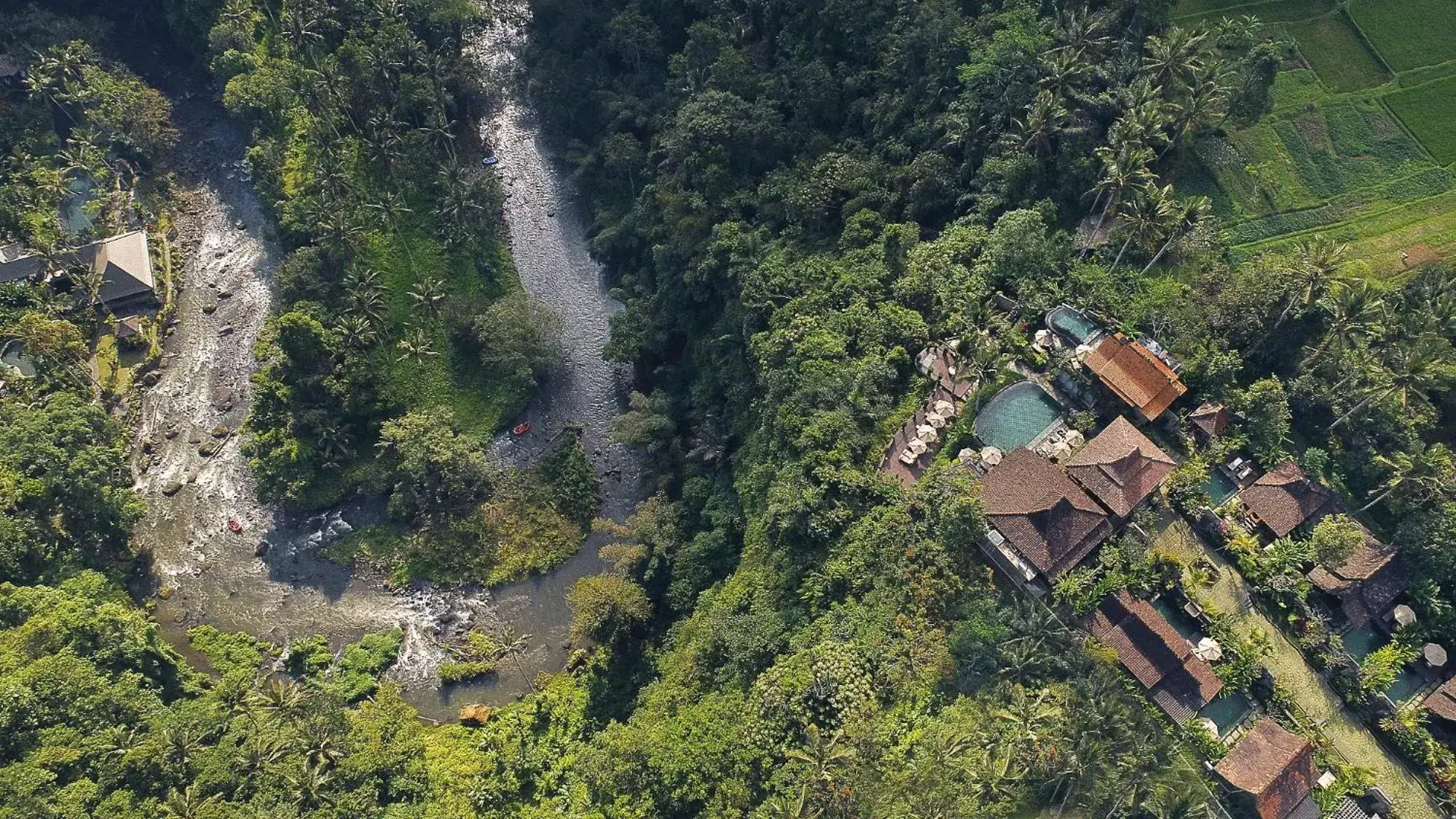 Natural landscape, Bird's-eye View in Pramana Watu Kurung