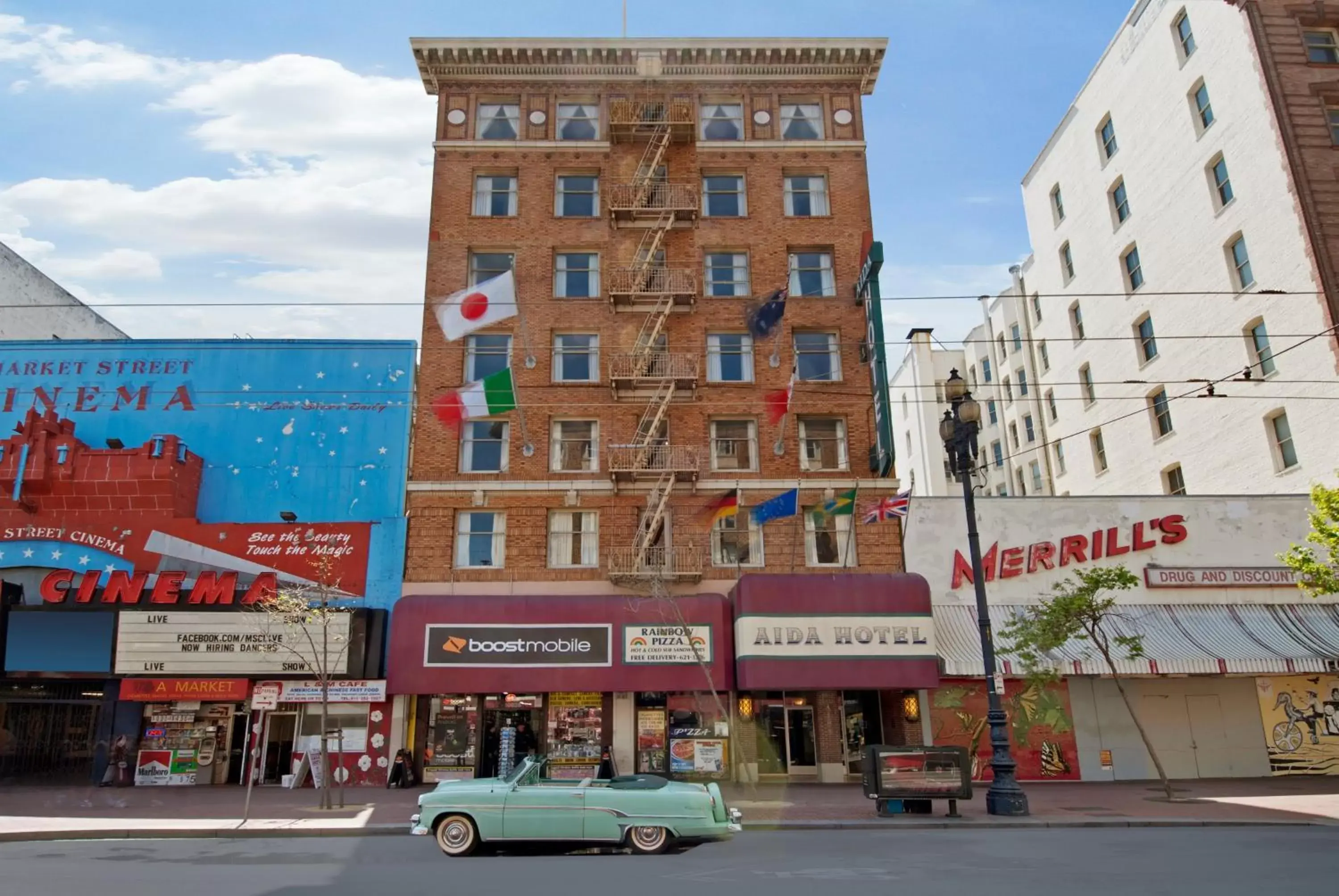 Facade/entrance, Property Building in Aida Plaza Hotel