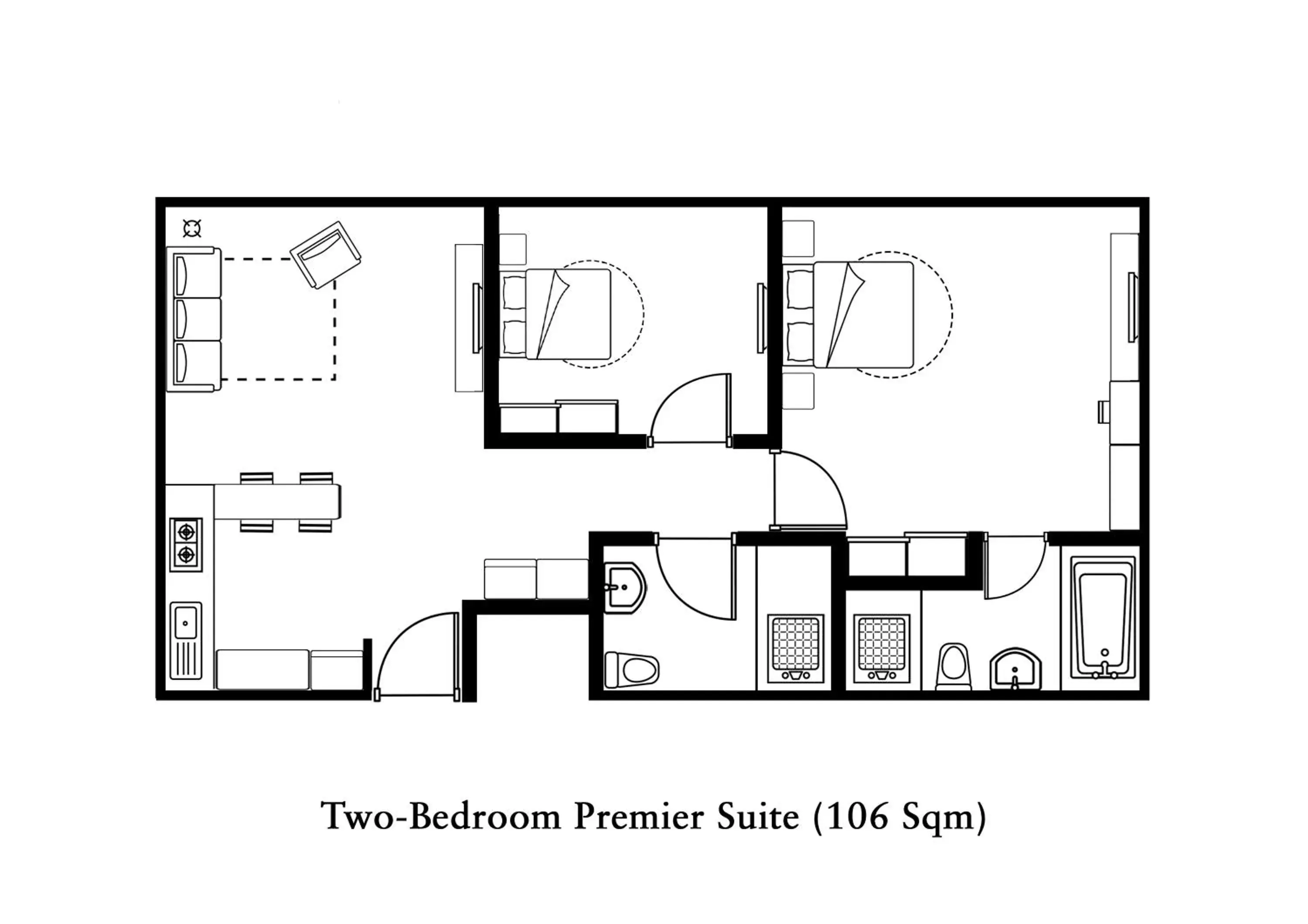 Coffee/tea facilities, Floor Plan in Somerset Sudirman Jakarta