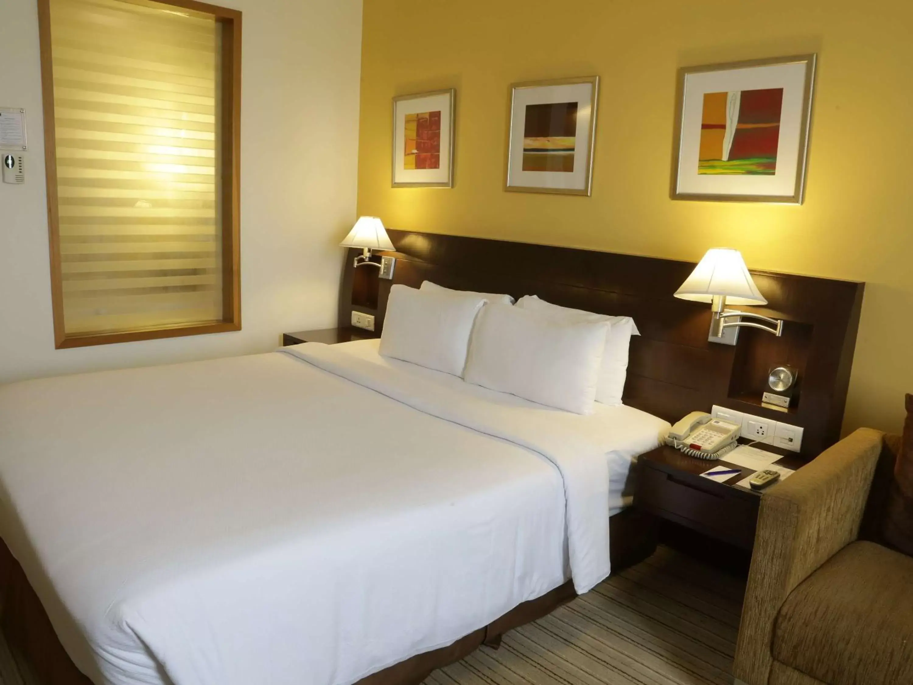 Photo of the whole room, Bed in Novotel Hyderabad Convention Centre